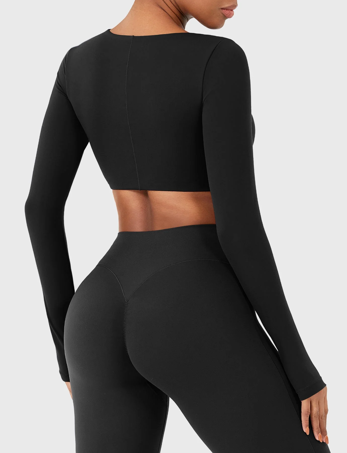 Yeoreo Agantha Ruched Long Sleeve Top - Image 17