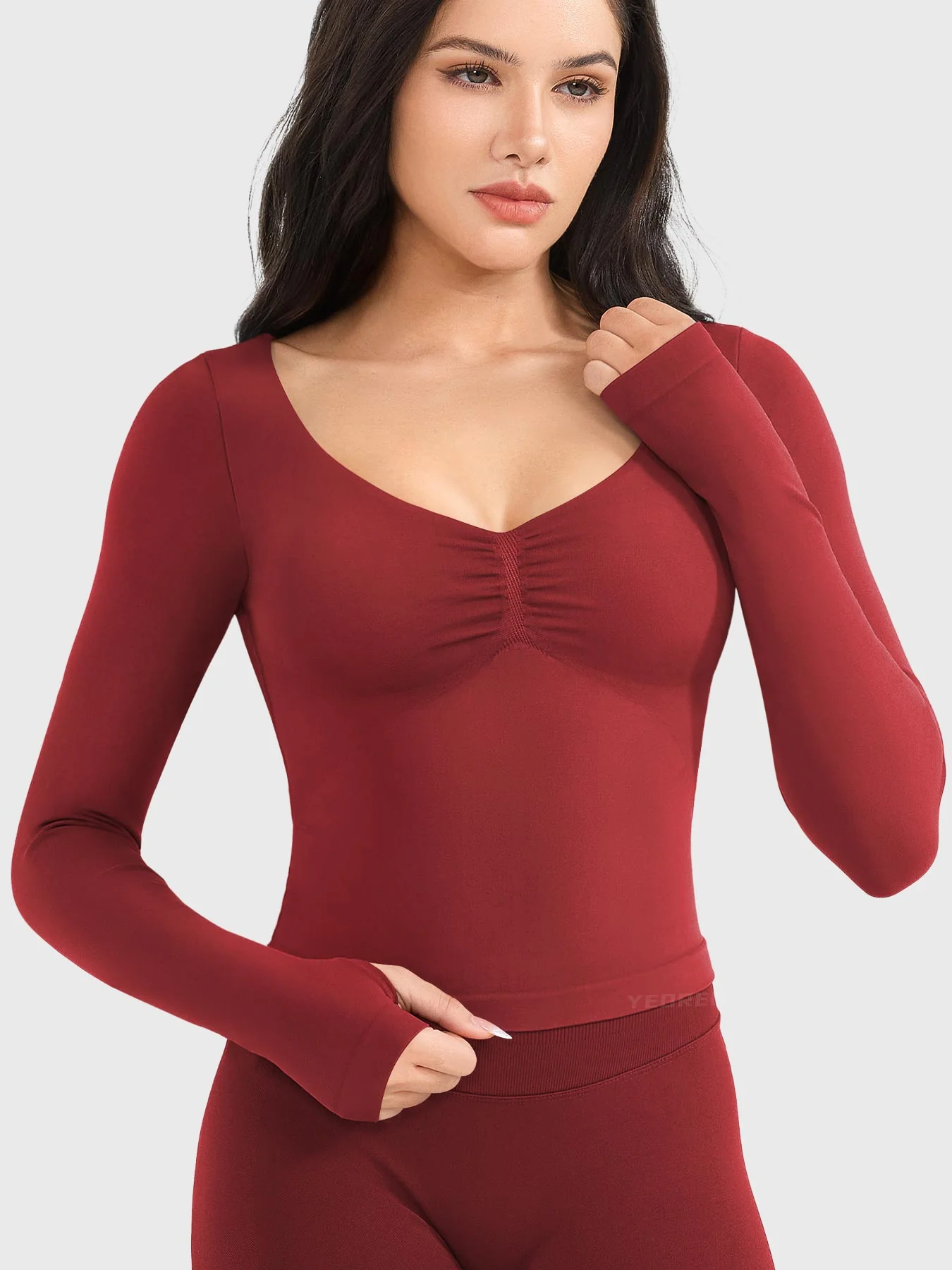 Yeoreo Agniee Seamless Long Sleeve - Image 3