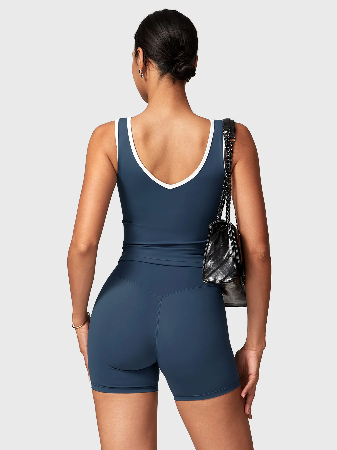 Yeoreo Alberta Contrast Trim Short Sports Set - Image 36