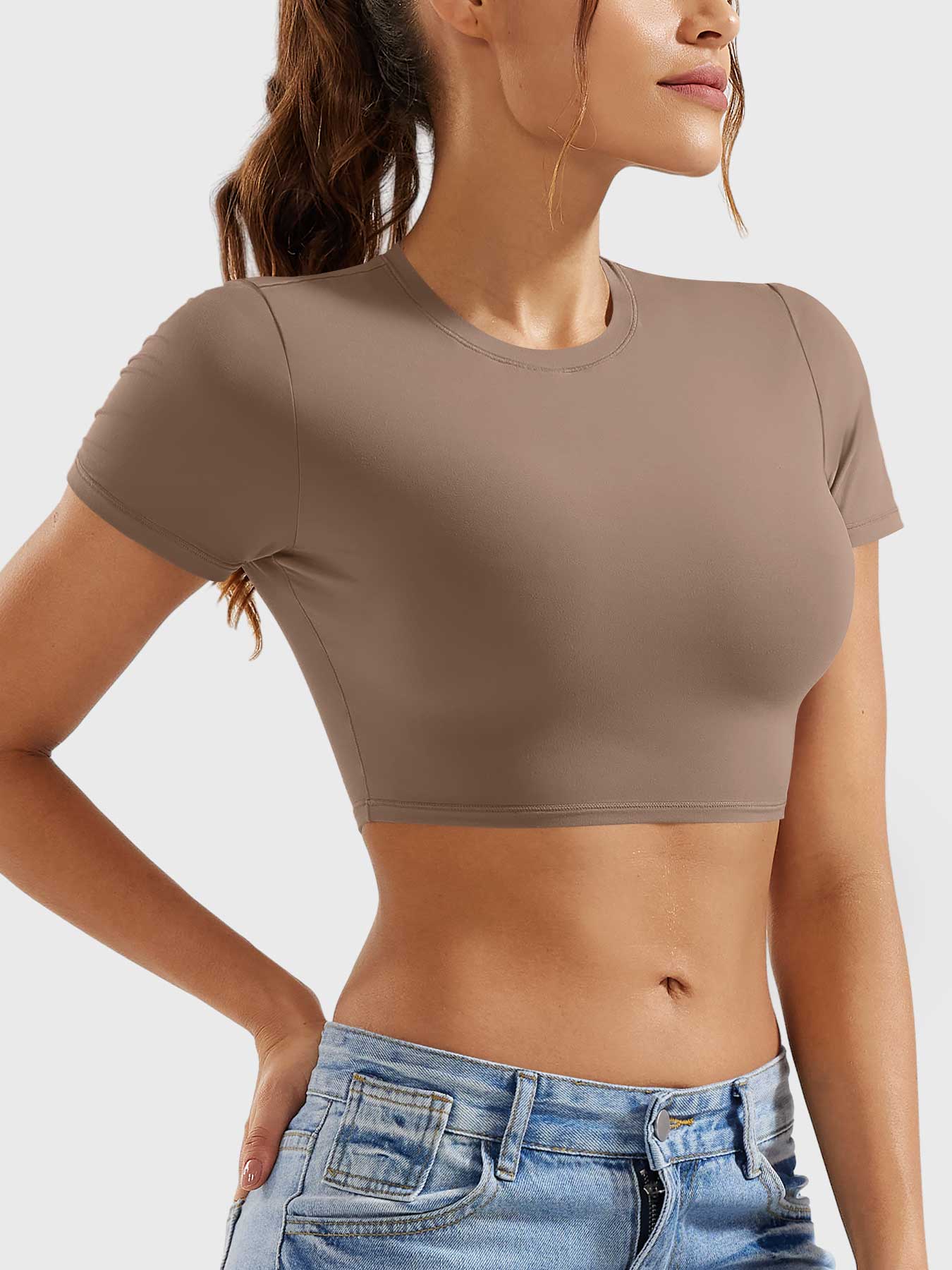 Yeoreo Colin Short Sleeves Crop Top - Image 28