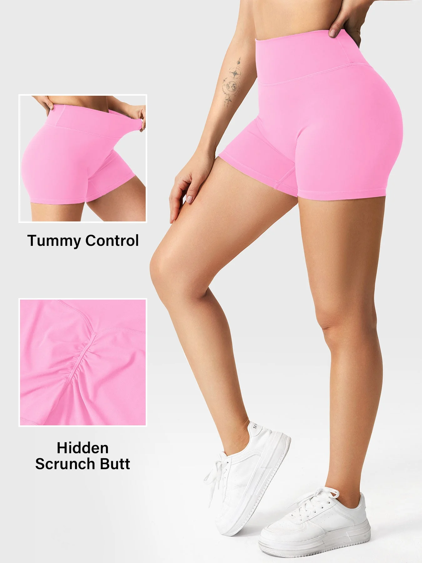 Yeoreo Craze 3.6" Scrunch Shorts - Image 11