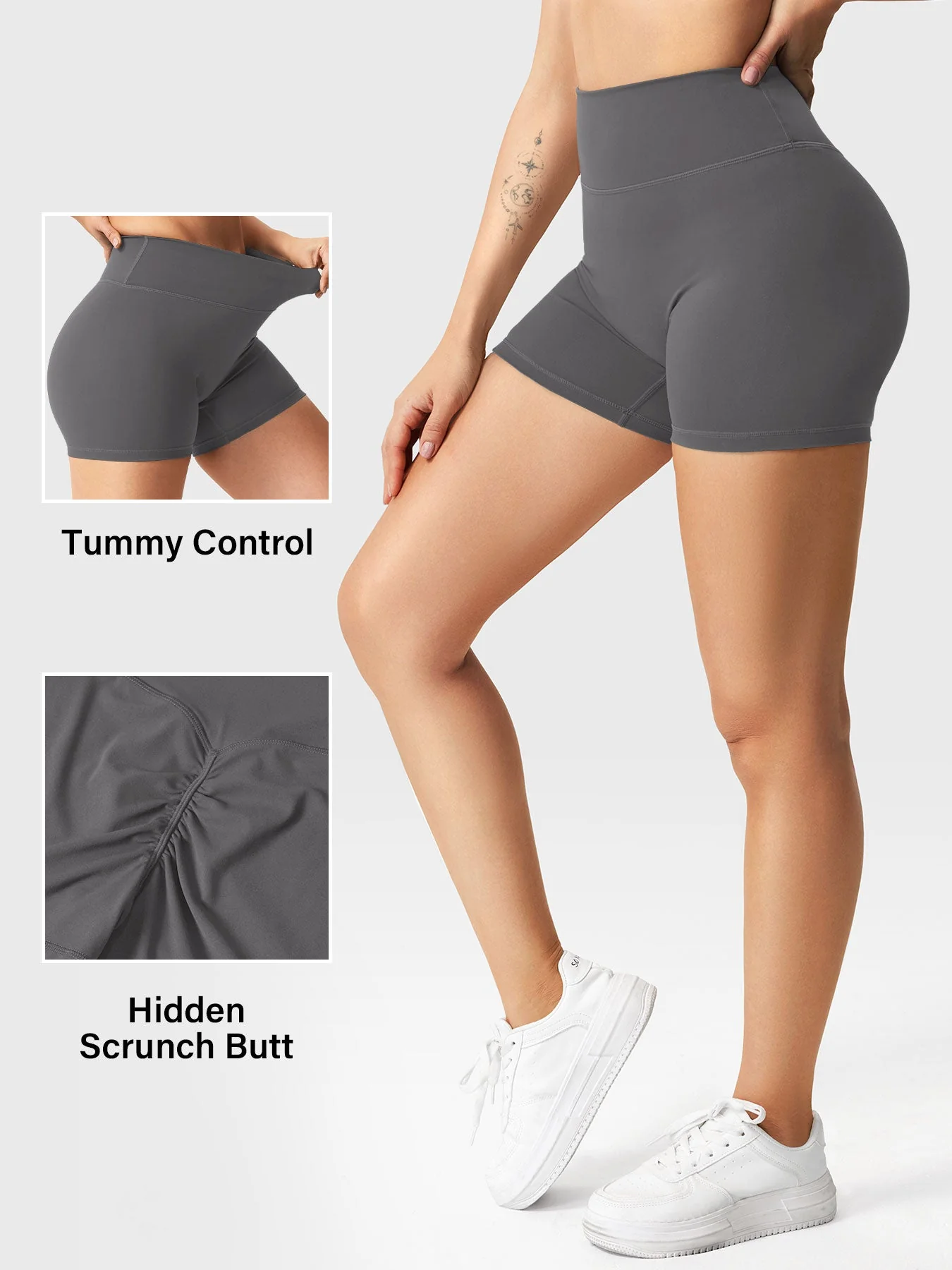 Yeoreo Craze 3.6" Scrunch Shorts - Image 17