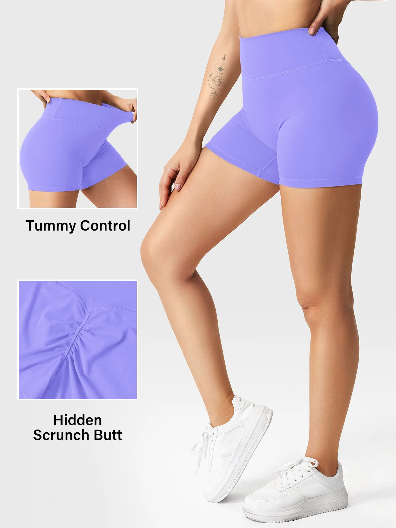 Yeoreo Craze 3.6" Scrunch Shorts - Image 35