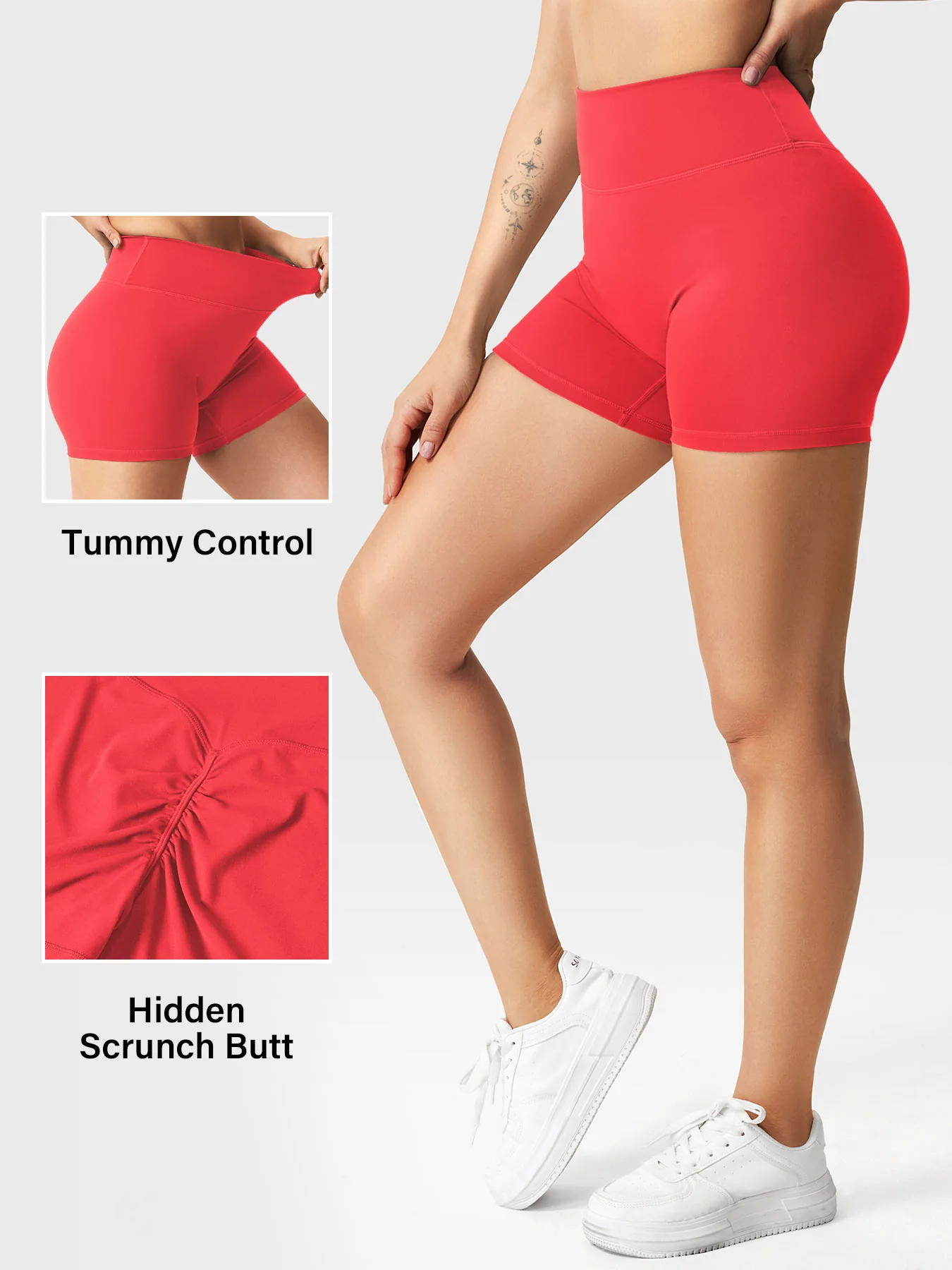 Yeoreo Craze 3.6" Scrunch Shorts - Image 47