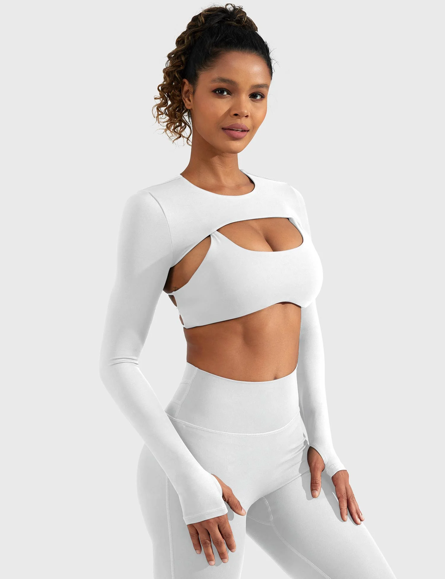 Yeoreo Crissy Long Sleeve Bolero Shrug - Image 10