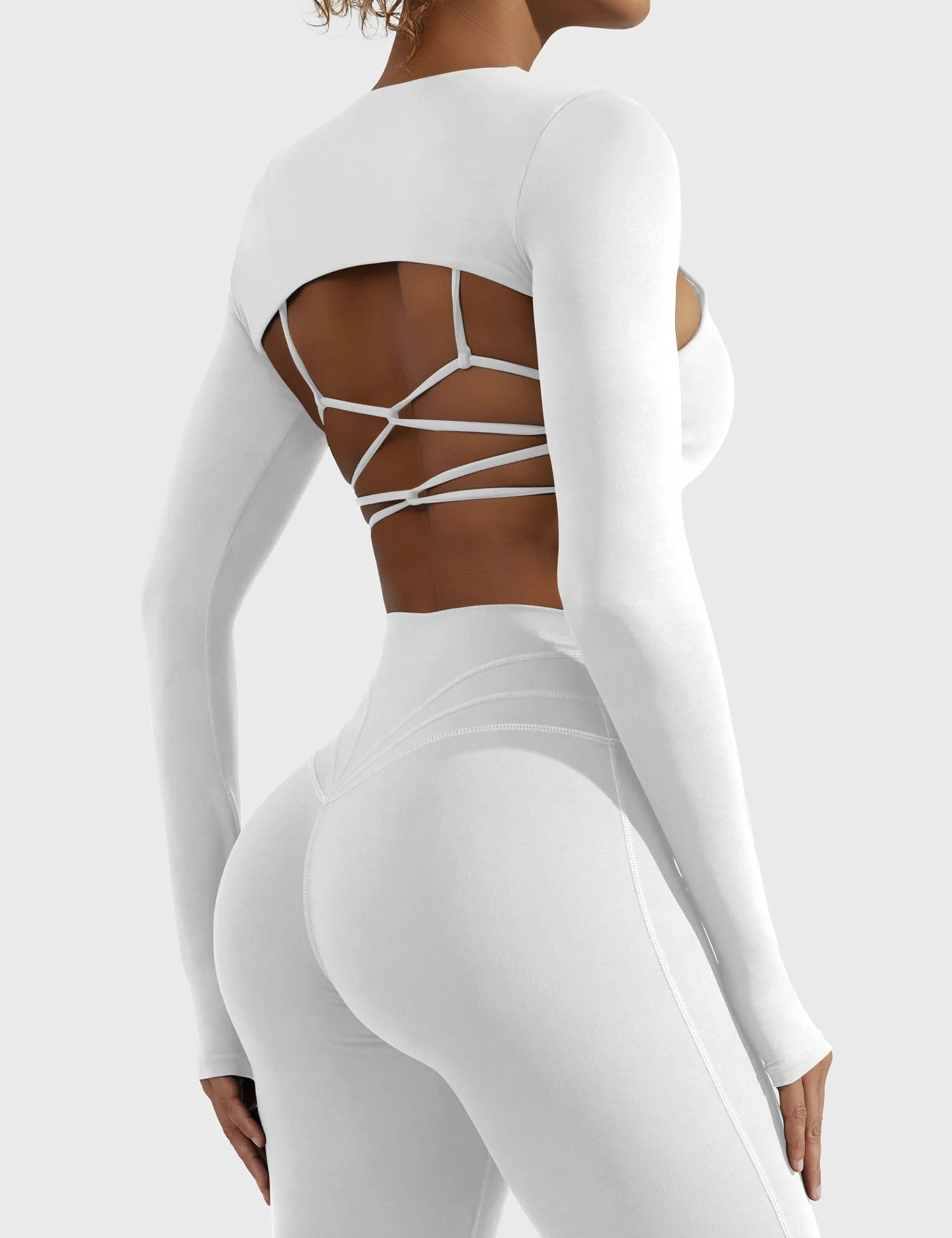 Yeoreo Crissy Long Sleeve Bolero Shrug - Image 13