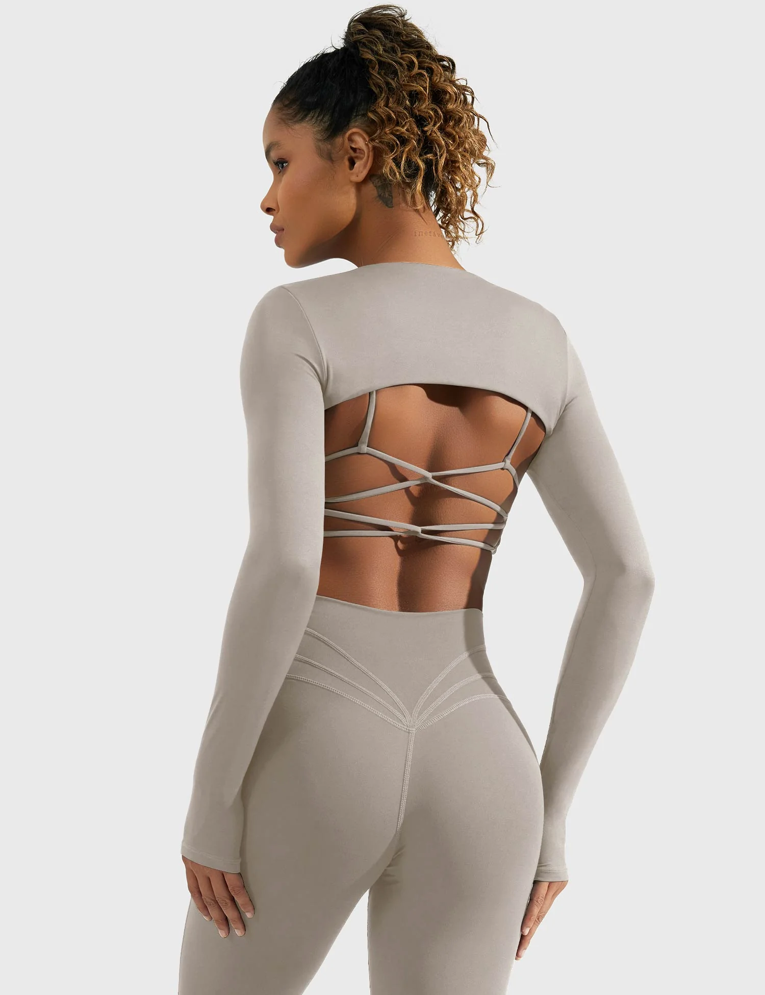 Yeoreo Crissy Long Sleeve Bolero Shrug - Image 16