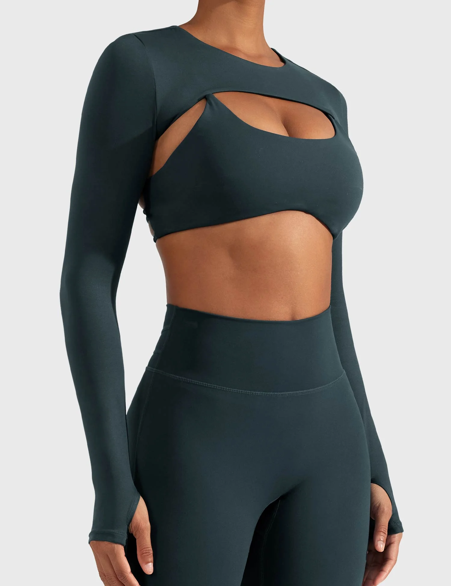 Yeoreo Crissy Long Sleeve Bolero Shrug - Image 26