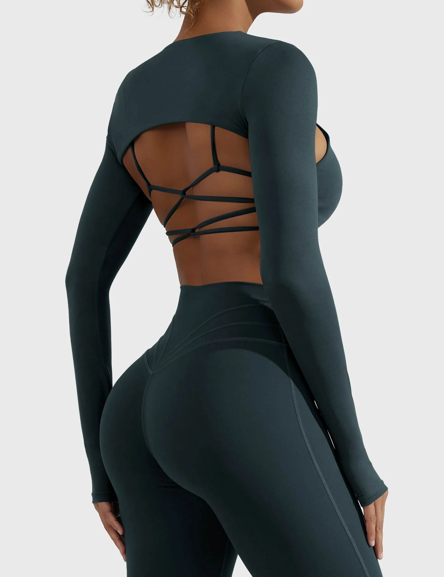 Yeoreo Crissy Long Sleeve Bolero Shrug - Image 27