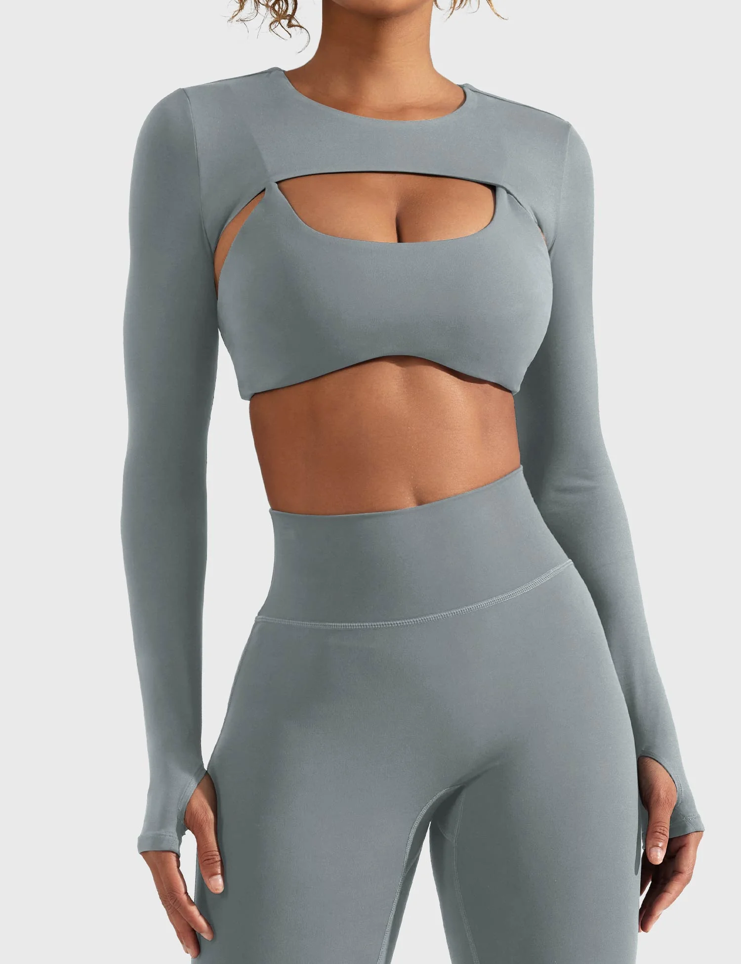 Yeoreo Crissy Long Sleeve Bolero Shrug - Image 29