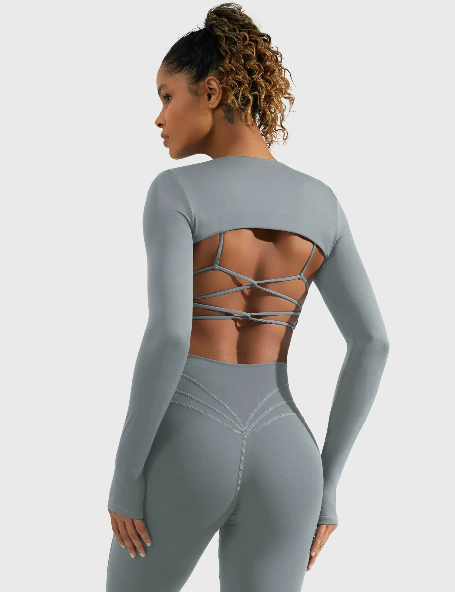 Yeoreo Crissy Long Sleeve Bolero Shrug - Image 30