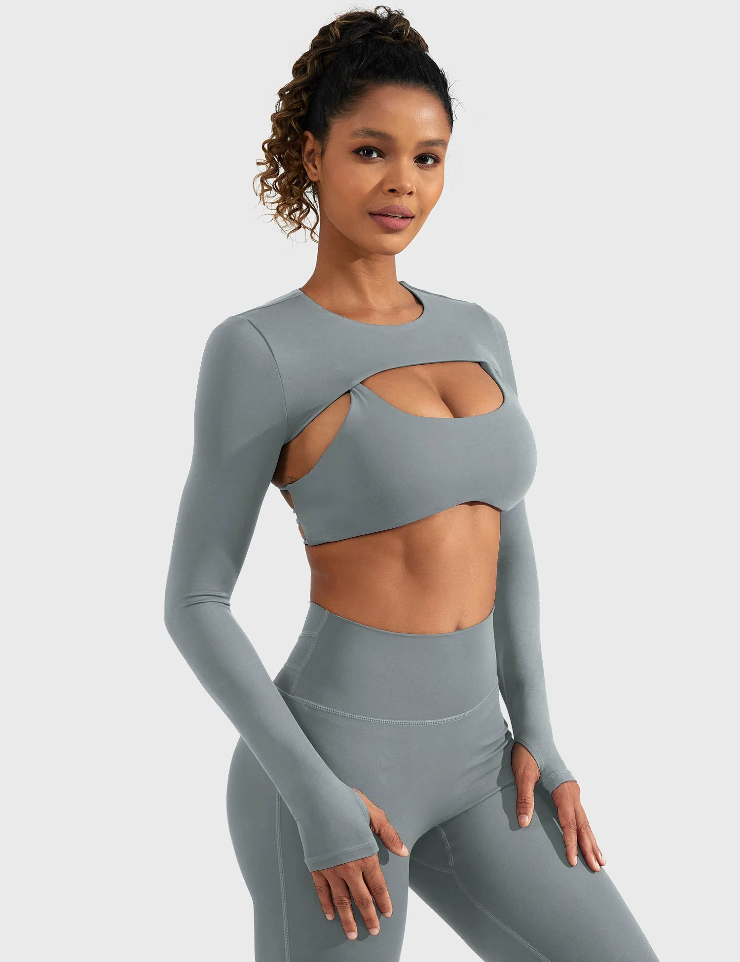 Yeoreo Crissy Long Sleeve Bolero Shrug - Image 31