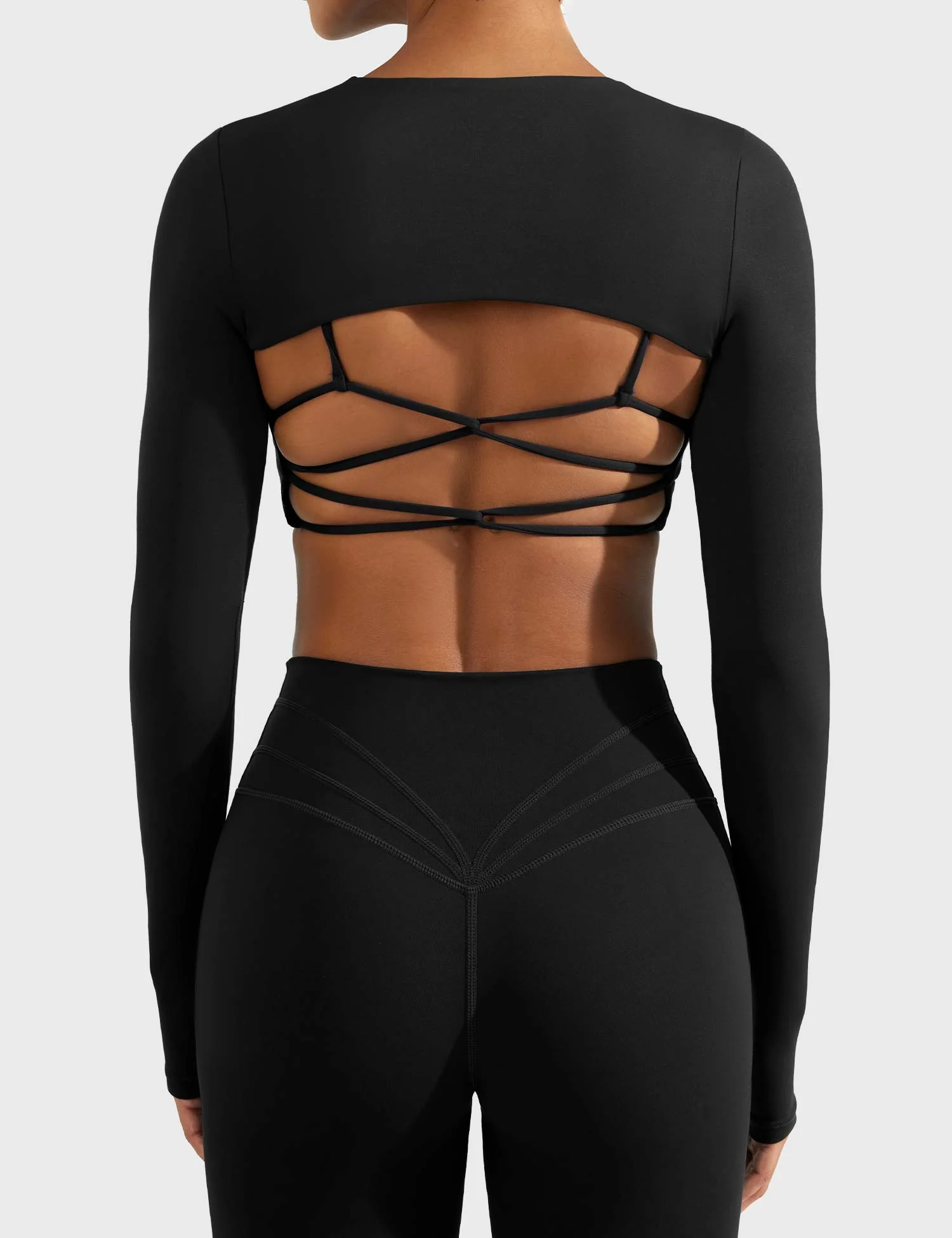 Yeoreo Crissy Long Sleeve Bolero Shrug - Image 4