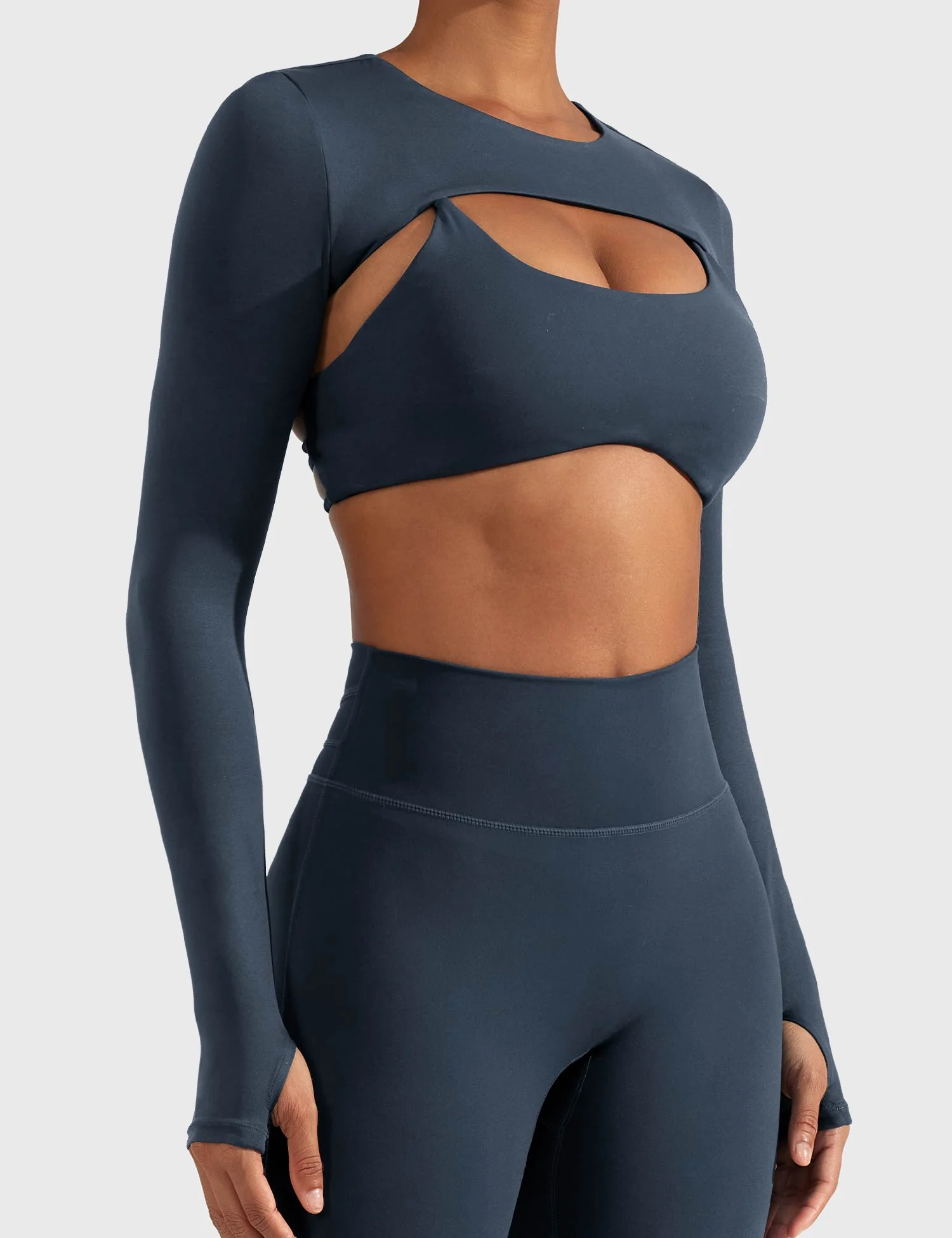 Yeoreo Crissy Long Sleeve Bolero Shrug - Image 40