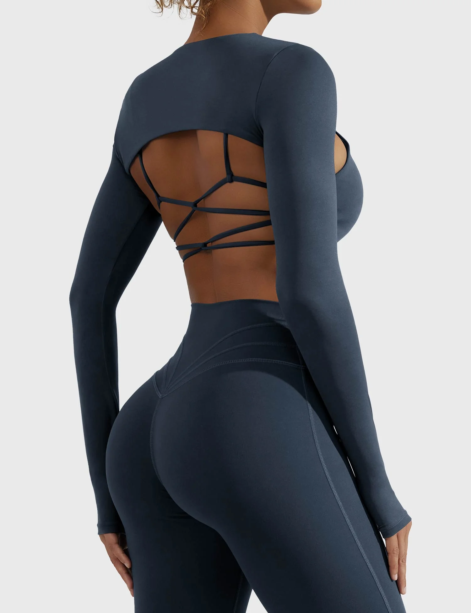 Yeoreo Crissy Long Sleeve Bolero Shrug - Image 41