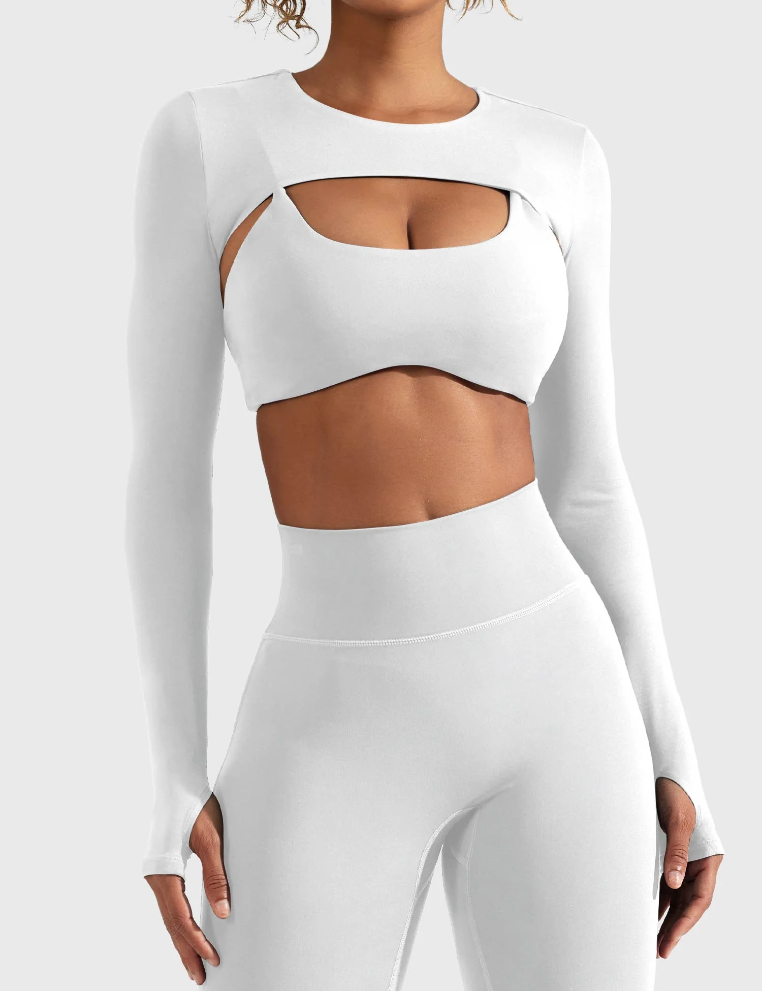 Yeoreo Crissy Long Sleeve Bolero Shrug - Image 8