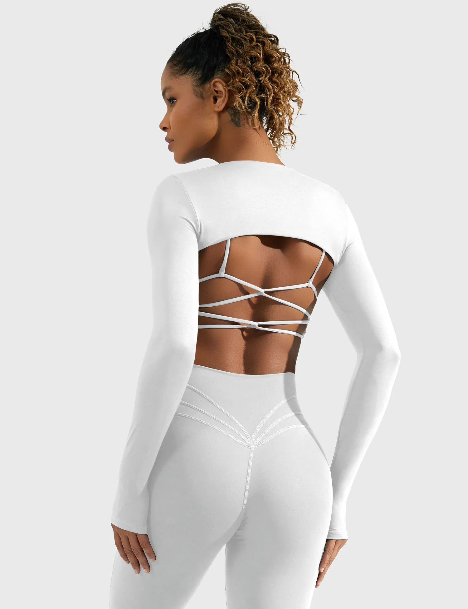 Yeoreo Crissy Long Sleeve Bolero Shrug - Image 9