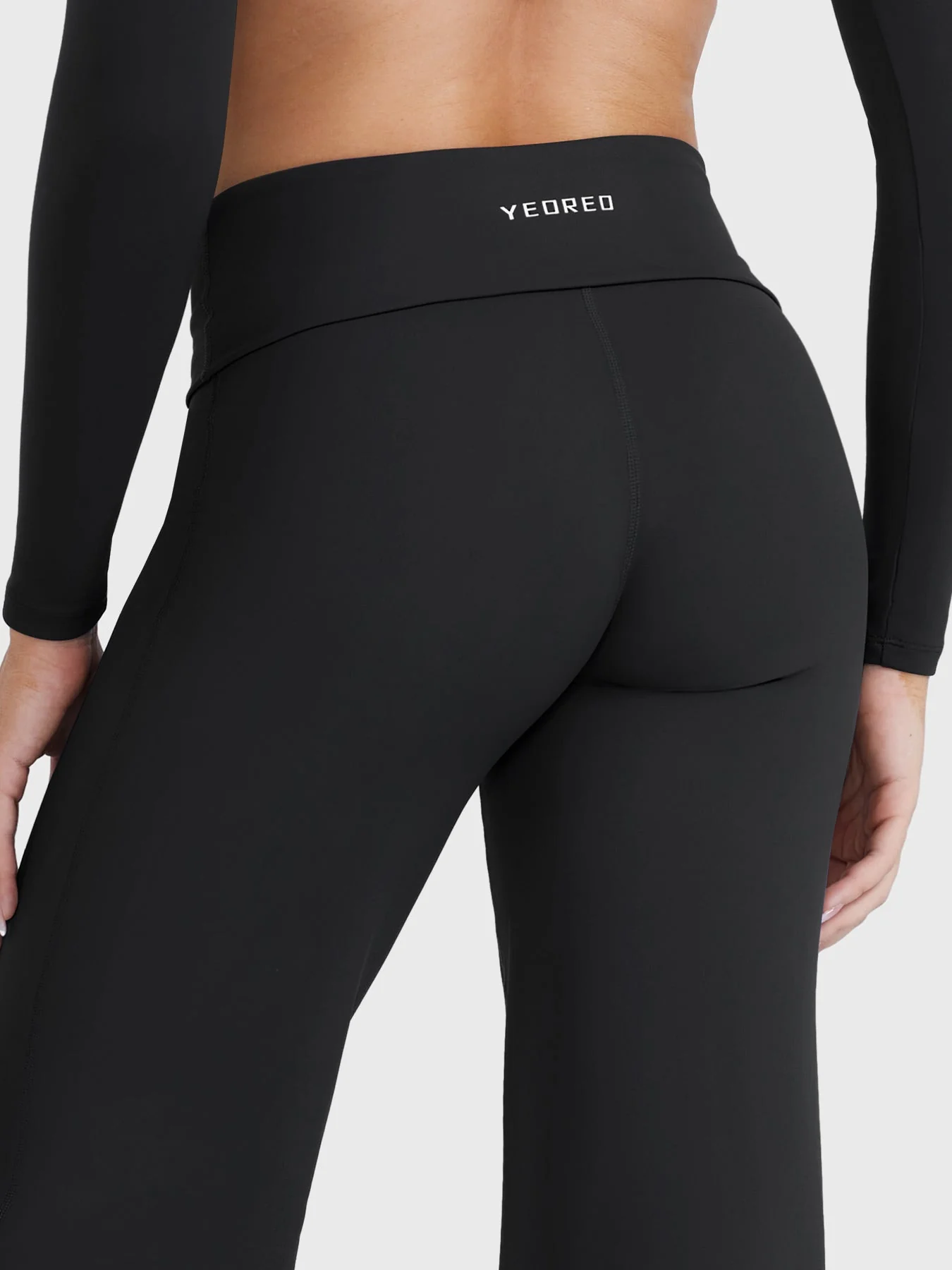 Yeoreo Eddiy 31.5" Fold Over Straight Leggings - Image 11