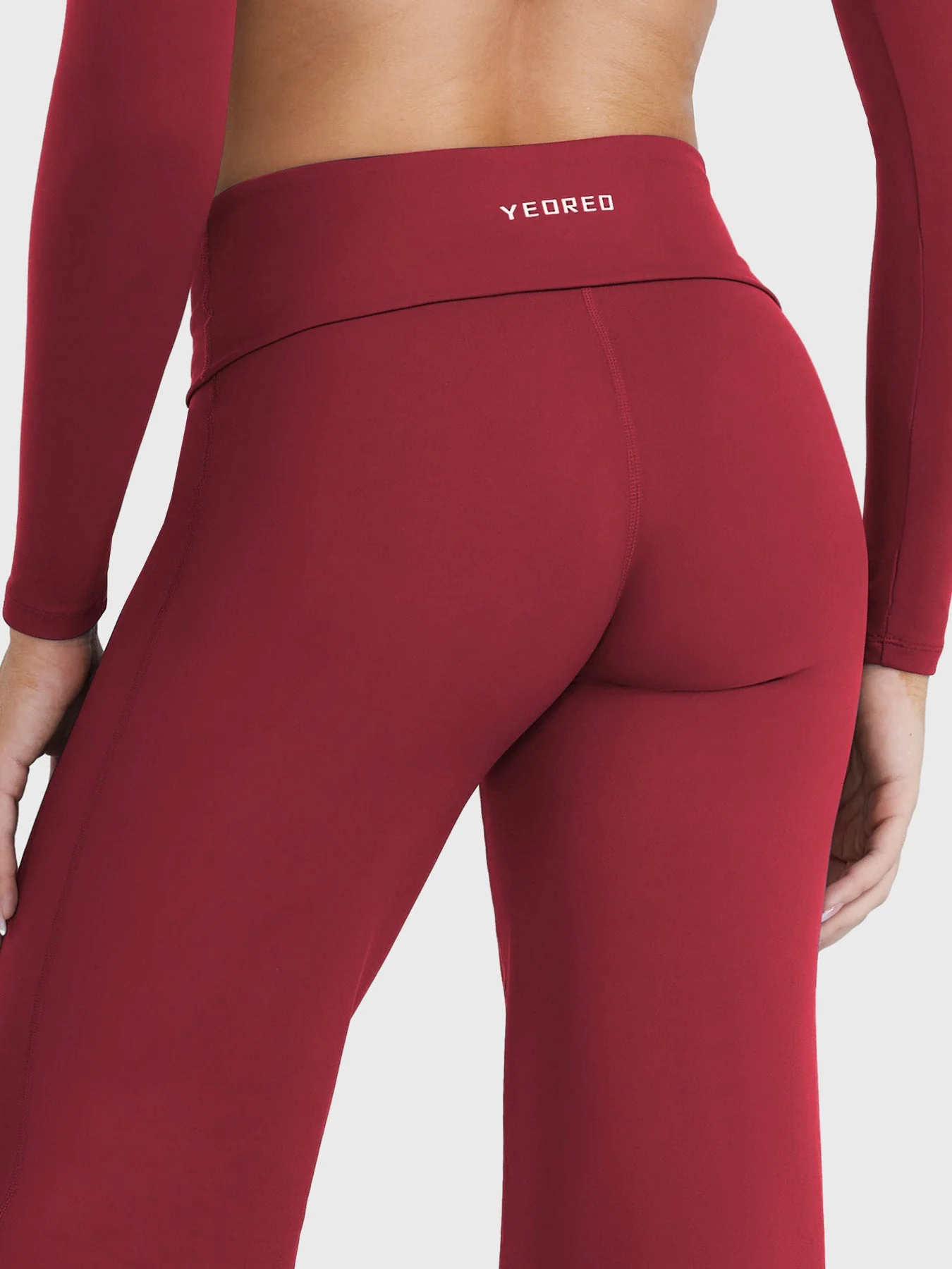 Yeoreo Eddiy 31.5" Fold Over Straight Leggings - Image 17