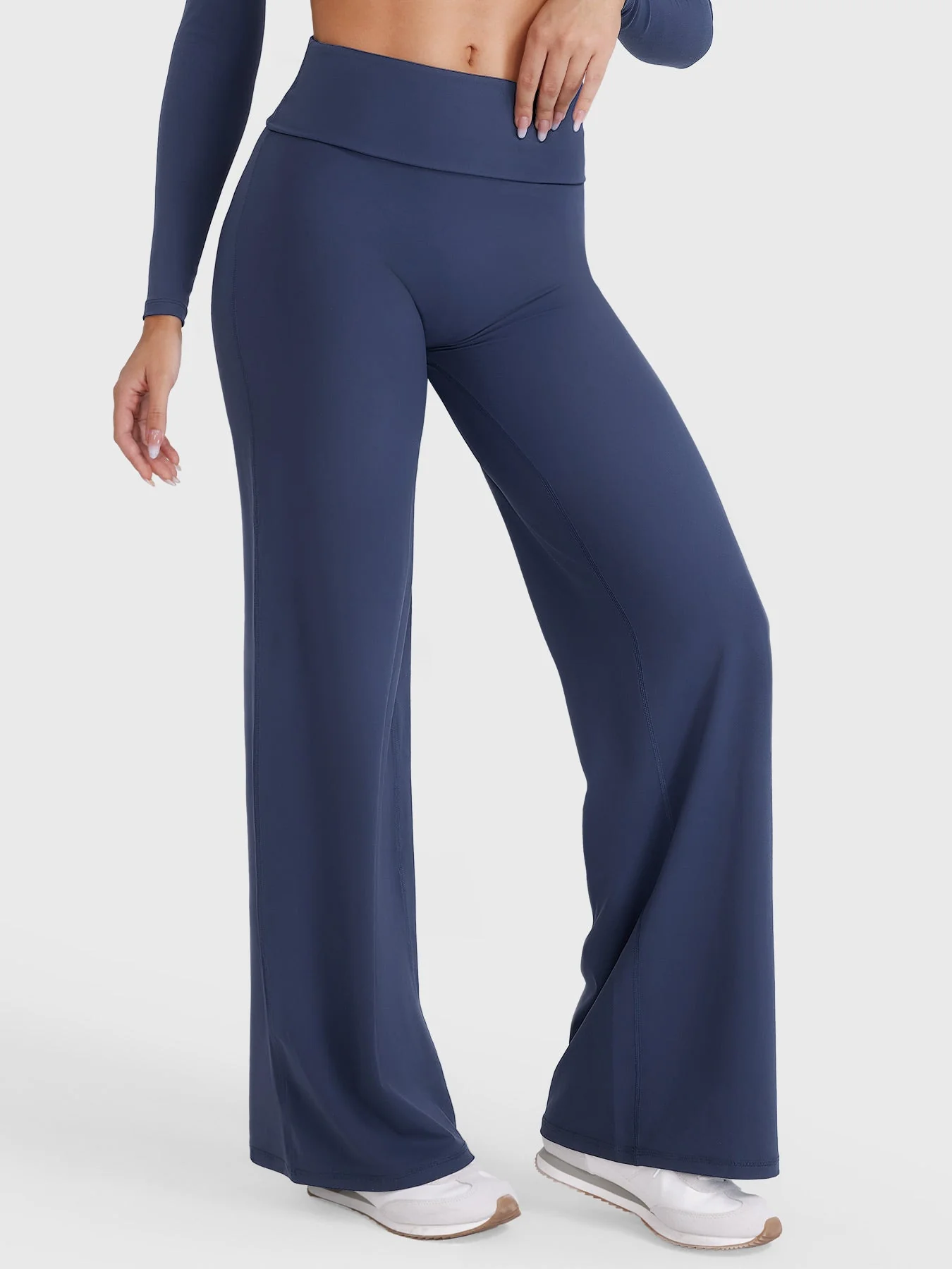 Yeoreo Eddiy 31.5" Fold Over Straight Leggings - Image 20