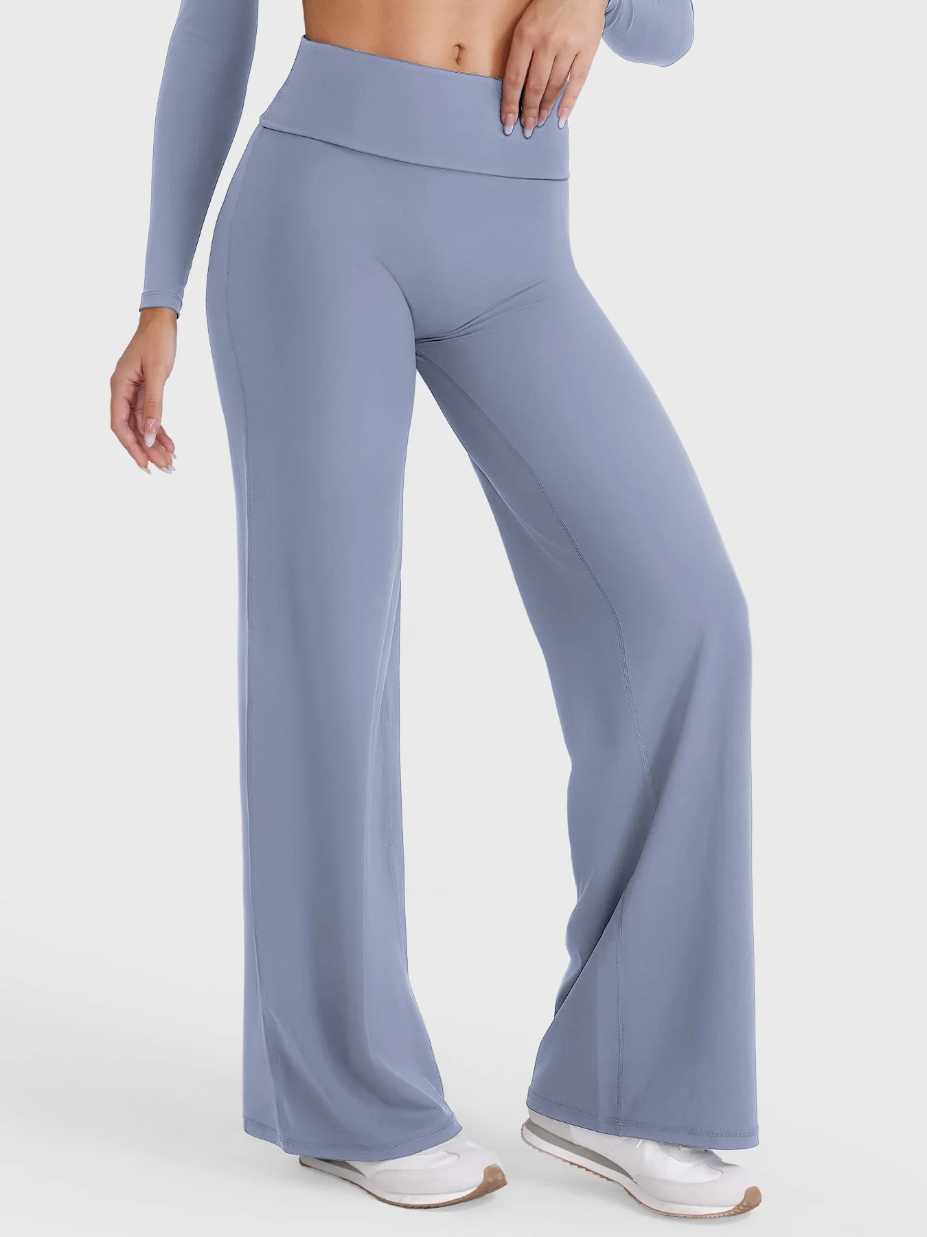 Yeoreo Eddiy 31.5" Fold Over Straight Leggings - Image 26