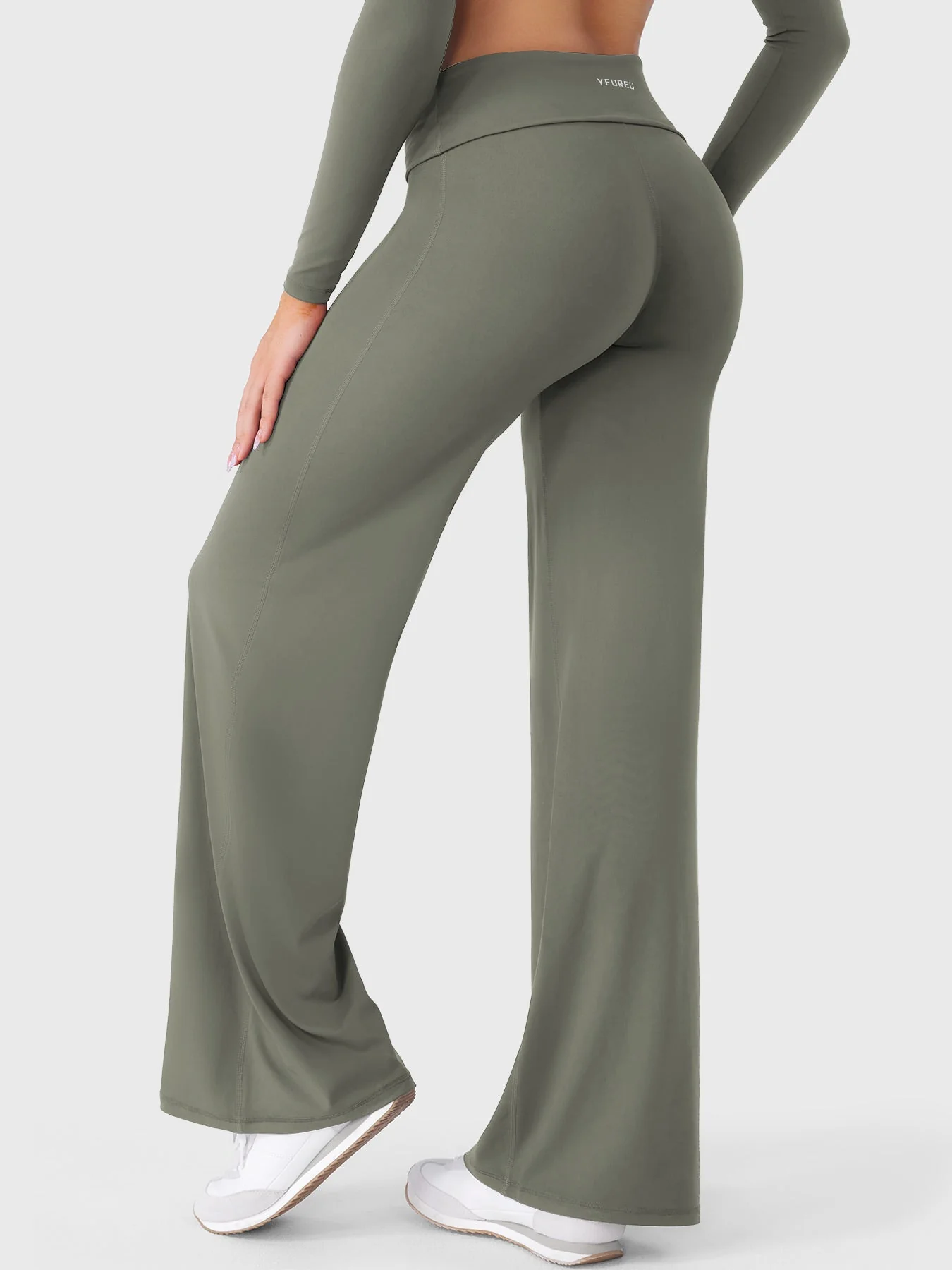 Yeoreo Eddiy 31.5" Fold Over Straight Leggings - Image 31