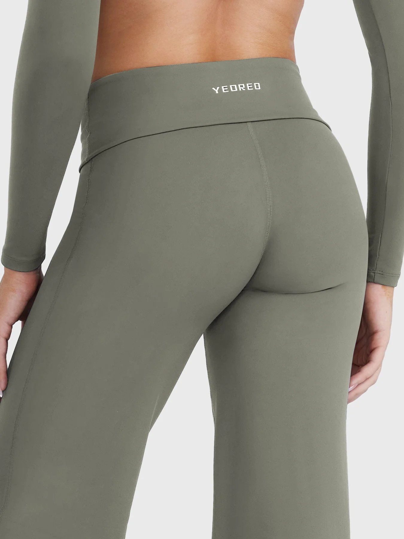 Yeoreo Eddiy 31.5" Fold Over Straight Leggings - Image 35