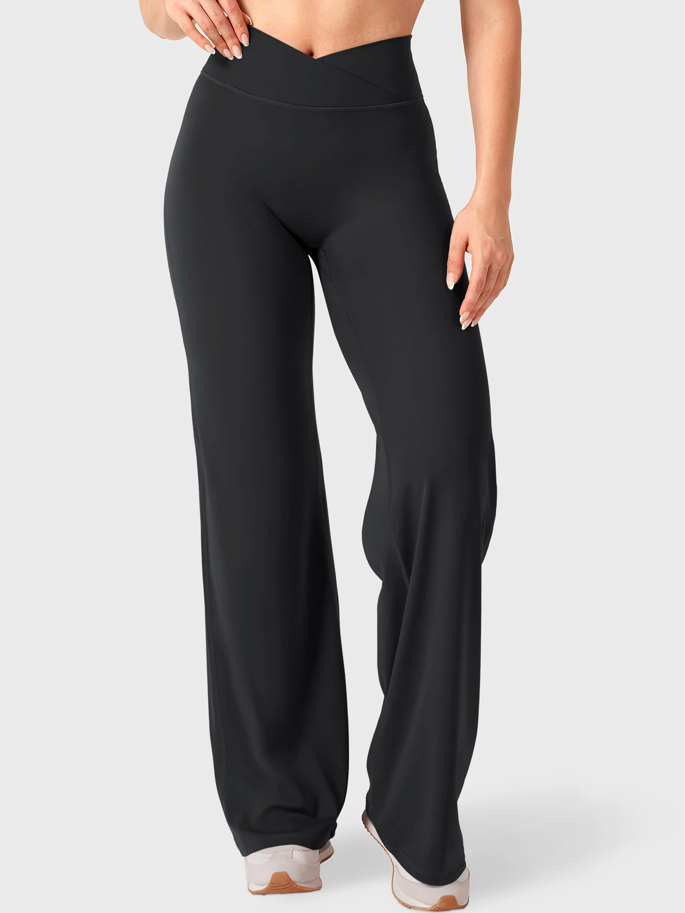 Yeoreo Eddiy 31.5" V-Waistband Straight Leggings - Image 13