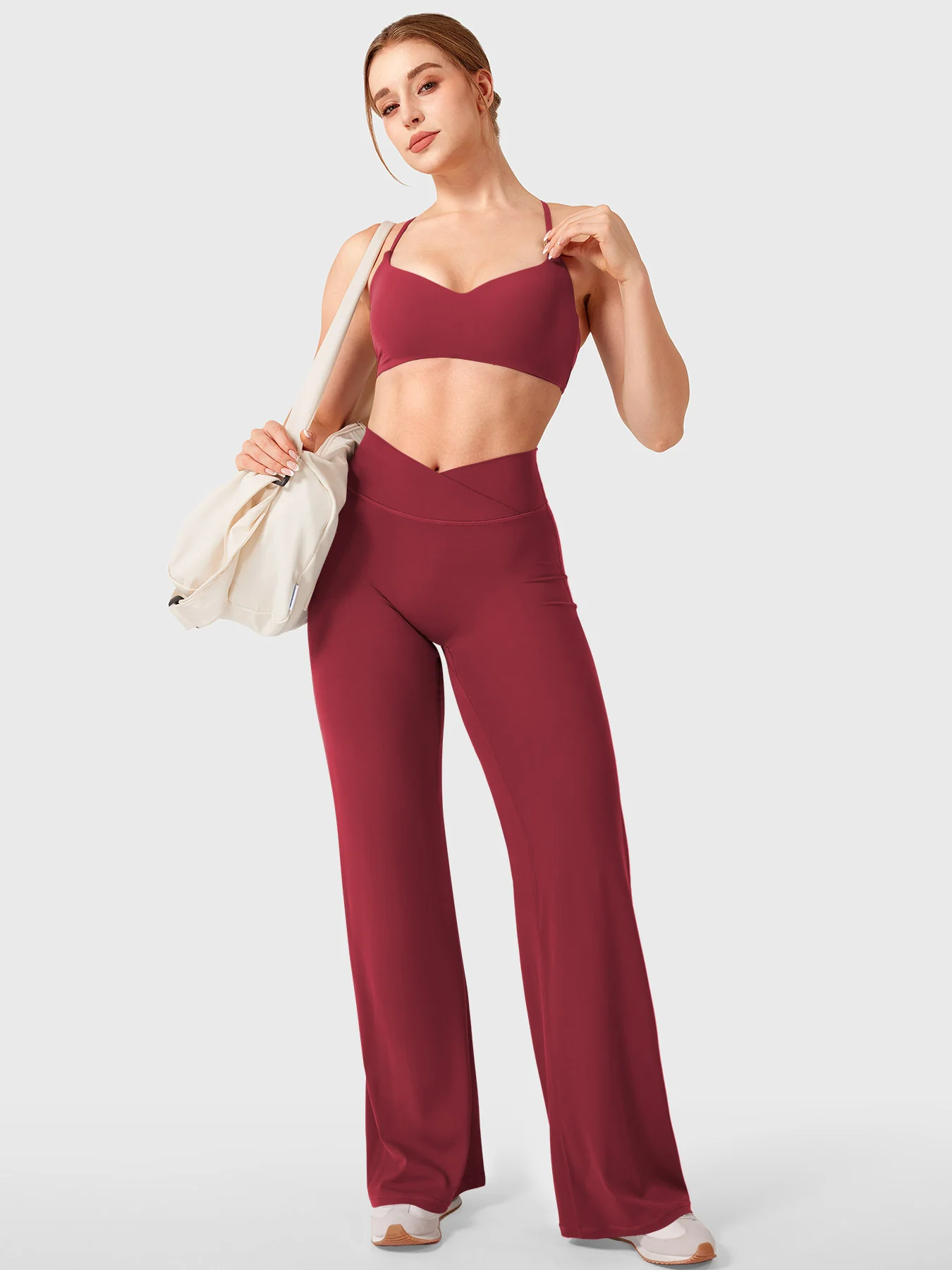 Yeoreo Eddiy 31.5" V-Waistband Straight Leggings - Image 4