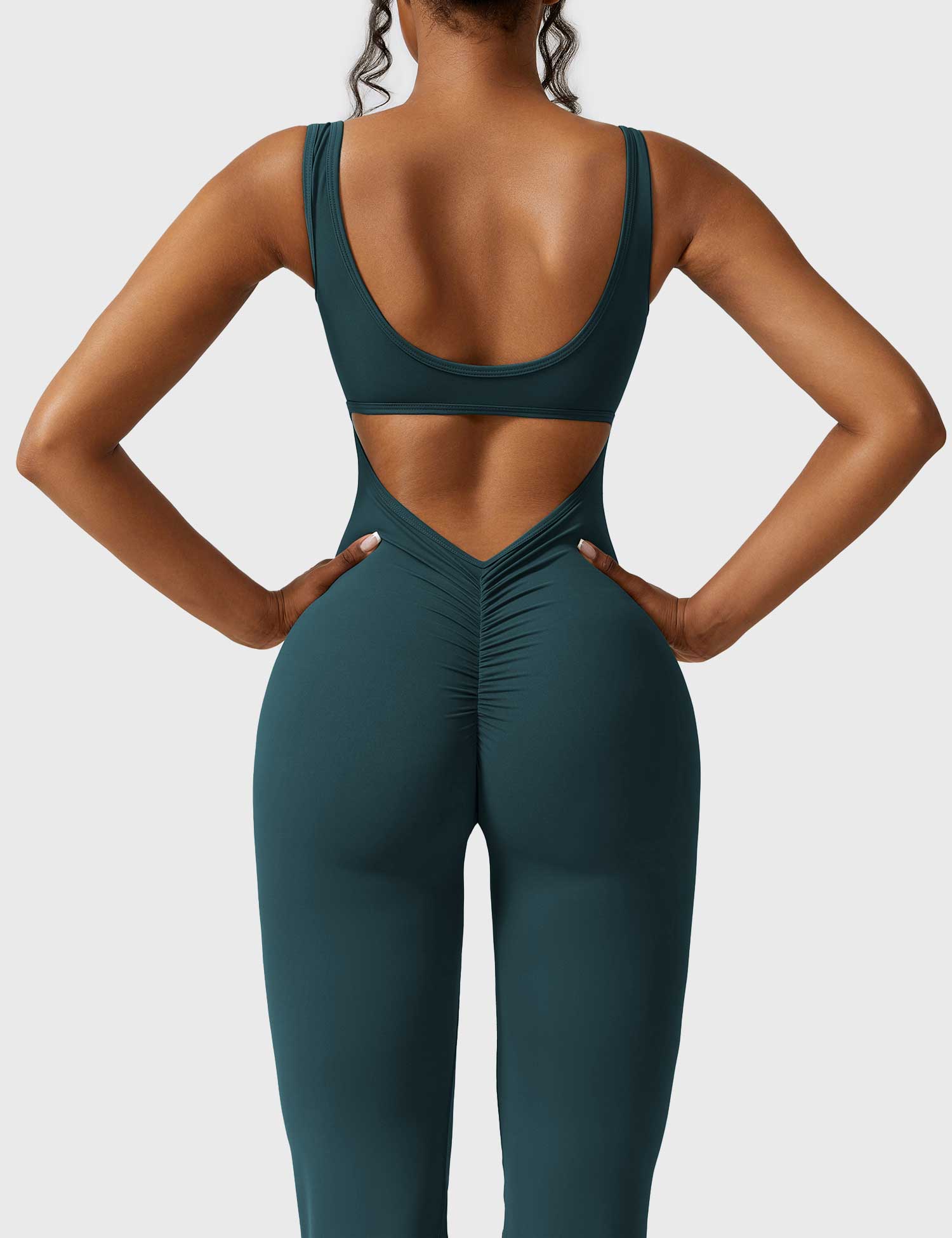 Yeoreo Lizvette V-Back Skinny Jumpsuit - Image 11