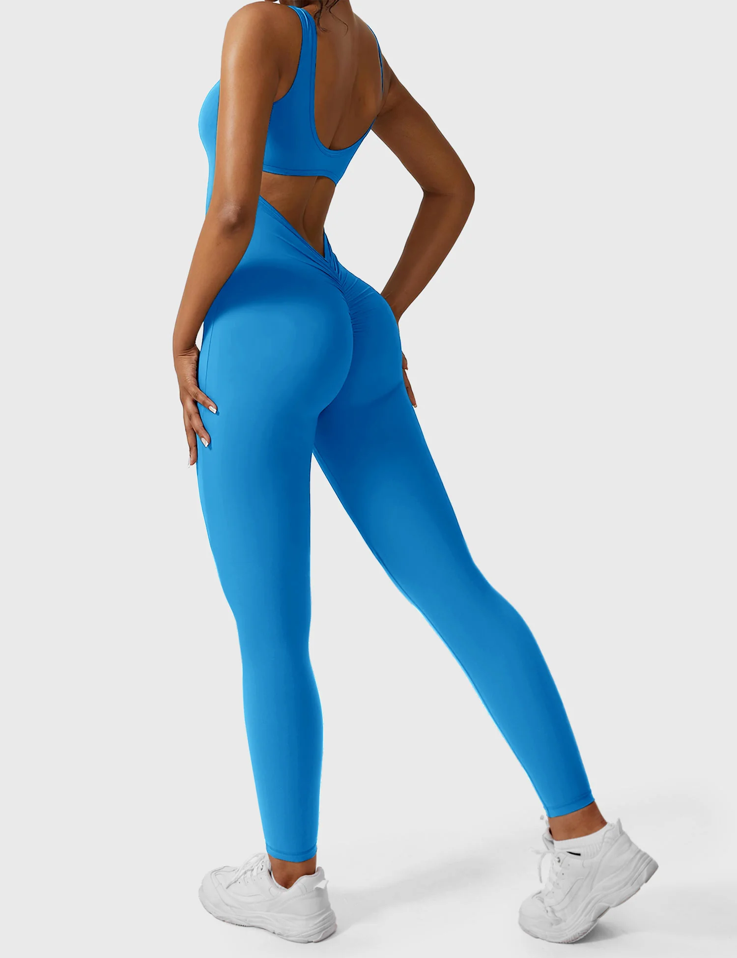 Yeoreo Lizvette V-Back Skinny Jumpsuit - Image 18