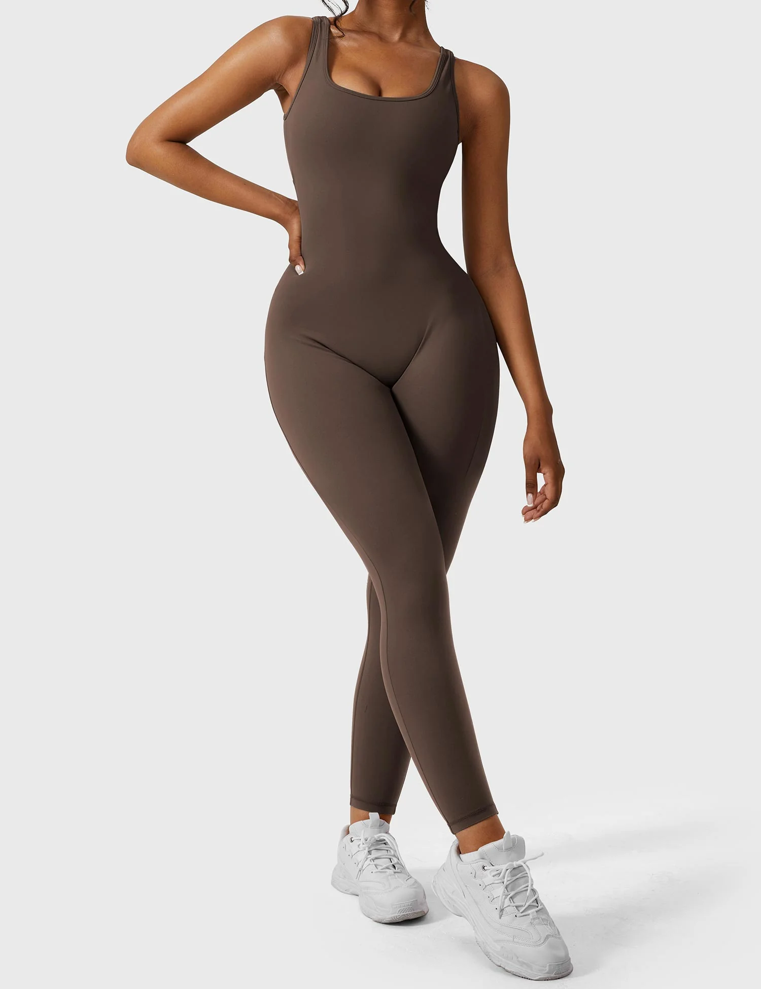 Yeoreo Lizvette V-Back Skinny Jumpsuit - Image 20