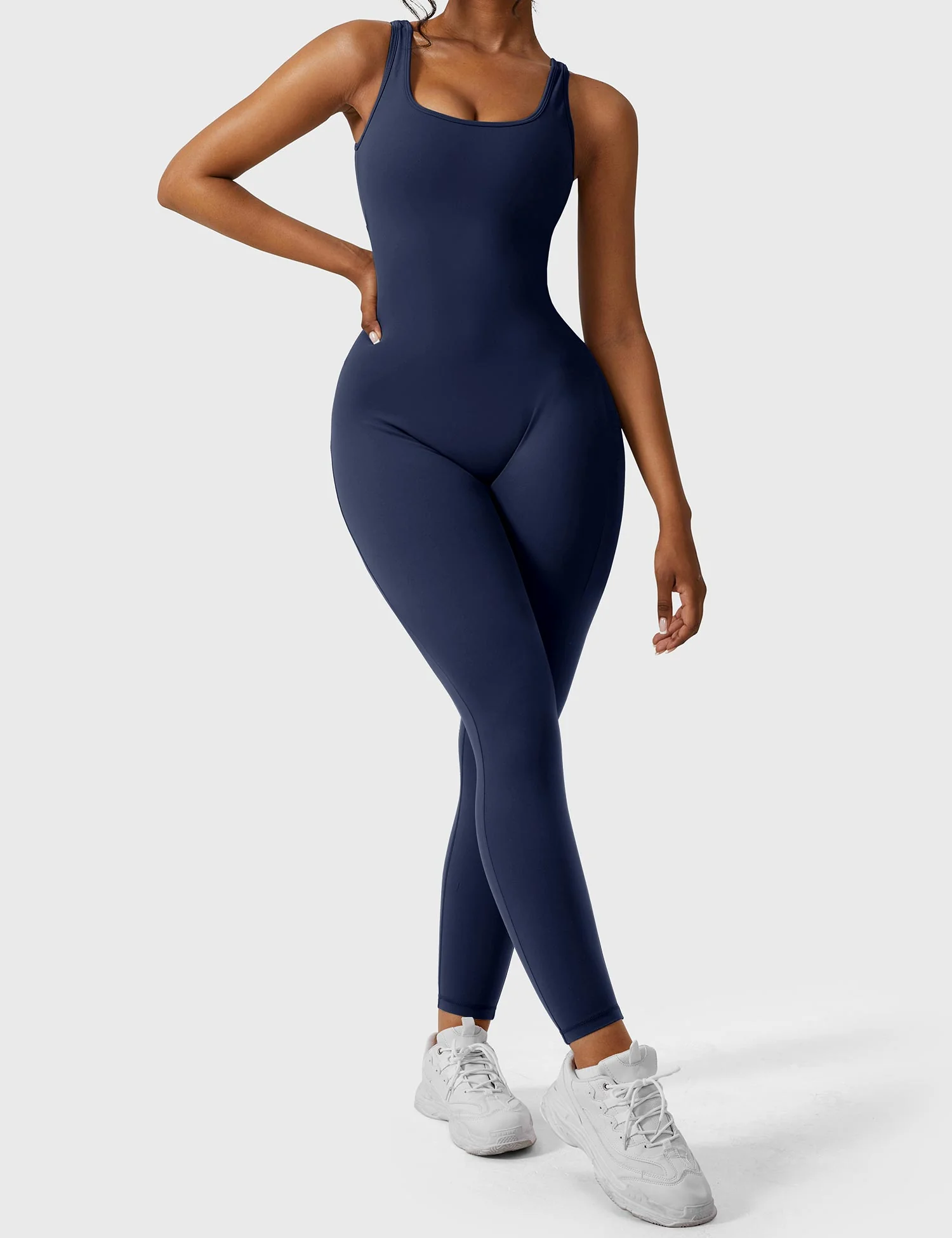 Yeoreo Lizvette V-Back Skinny Jumpsuit - Image 26