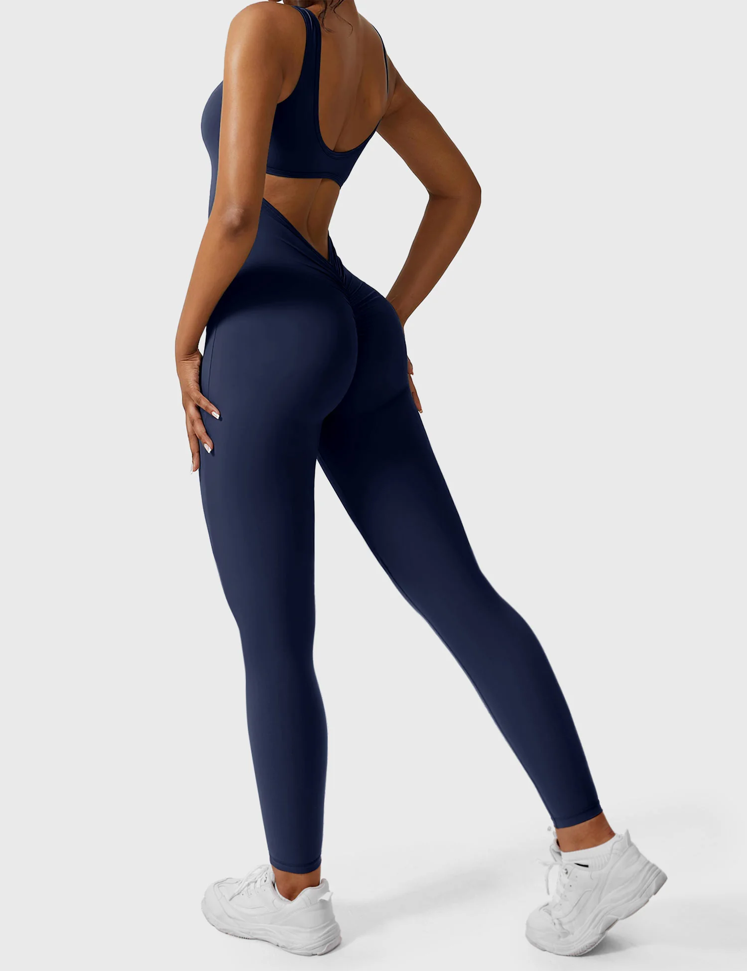 Yeoreo Lizvette V-Back Skinny Jumpsuit - Image 30