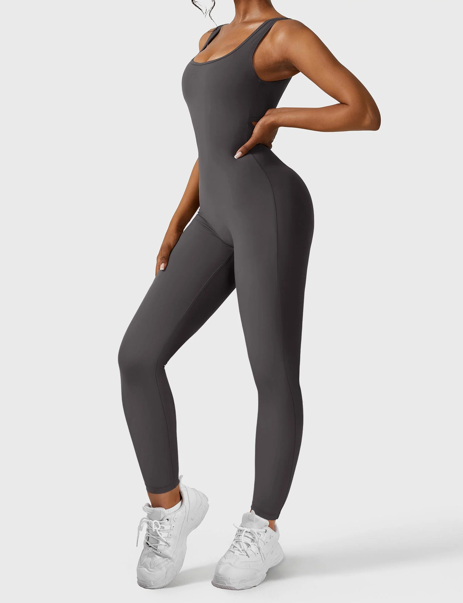 Yeoreo Lizvette V-Back Skinny Jumpsuit - Image 34