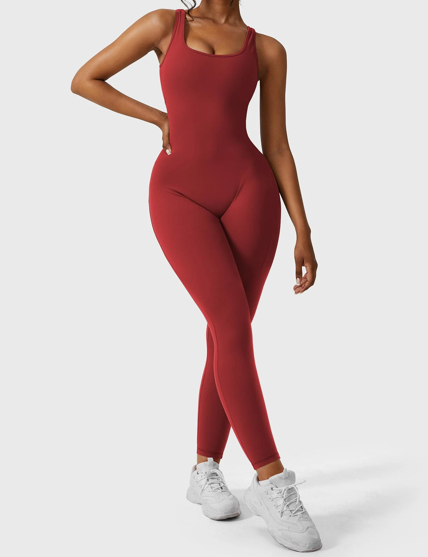 Yeoreo Lizvette V-Back Skinny Jumpsuit - Image 44