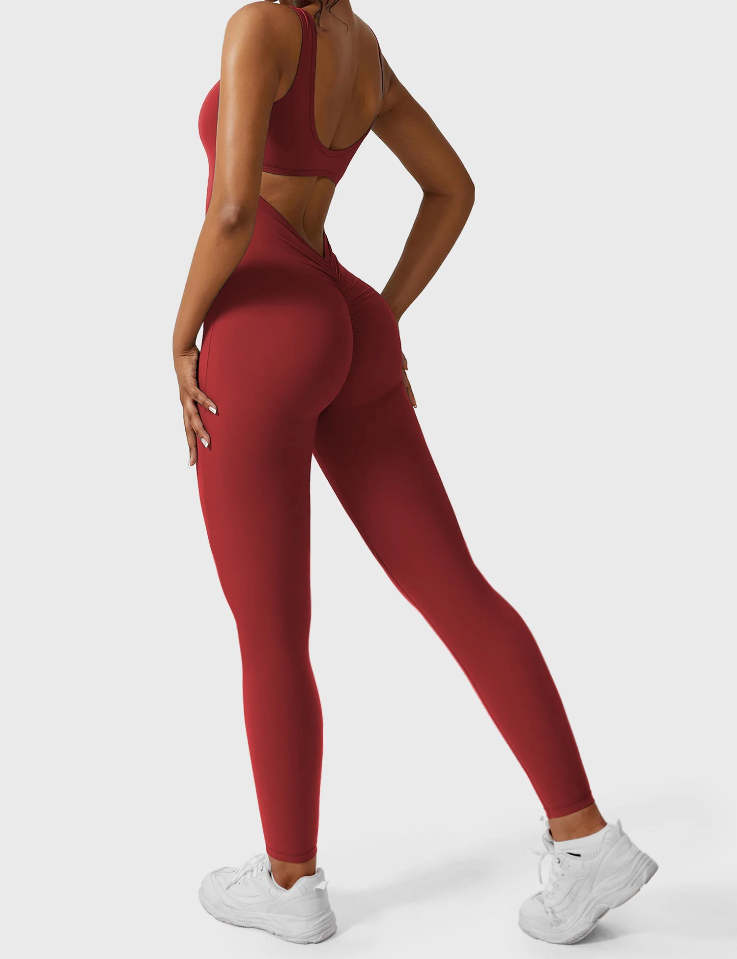 Yeoreo Lizvette V-Back Skinny Jumpsuit - Image 48