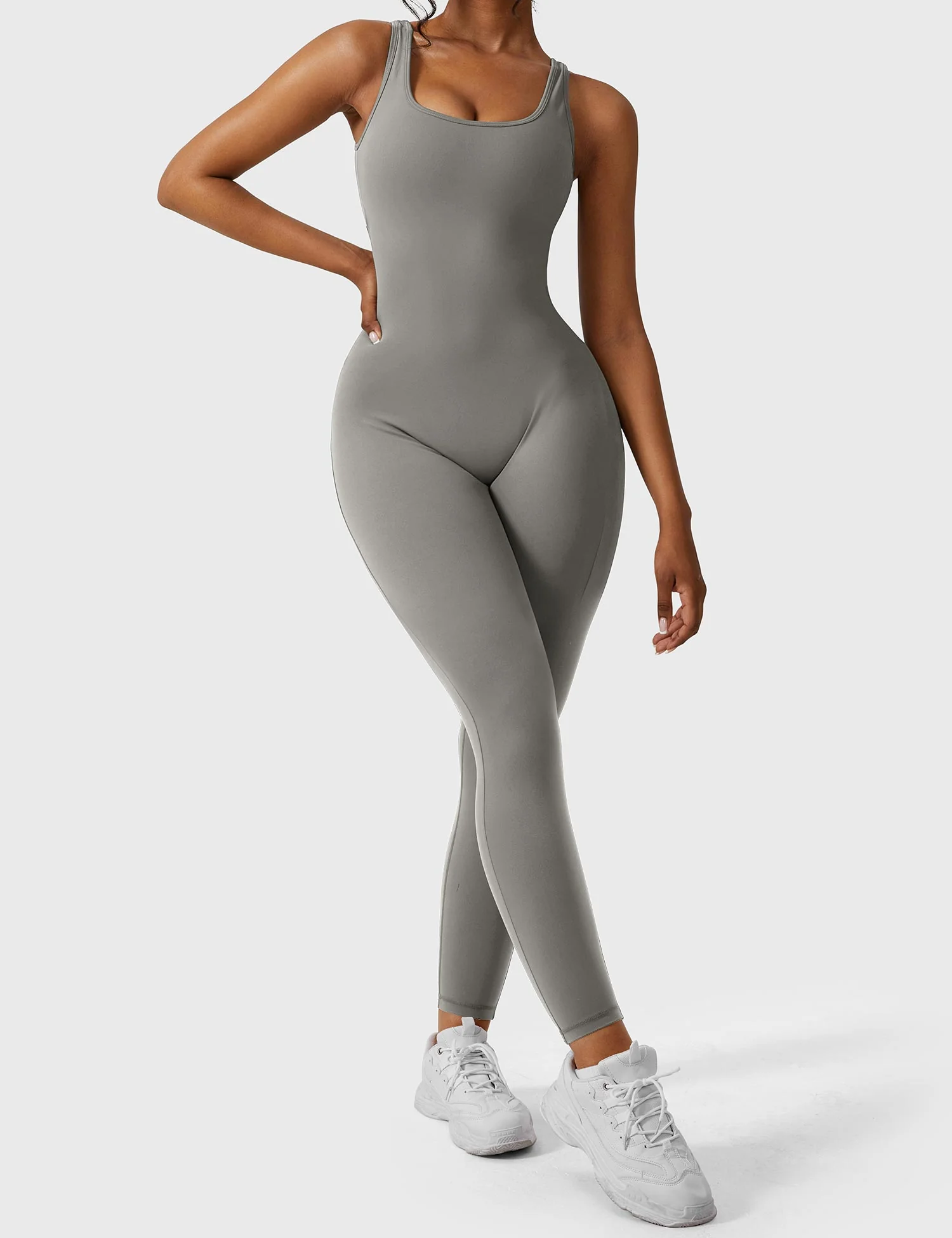 Yeoreo Lizvette V-Back Skinny Jumpsuit - Image 50