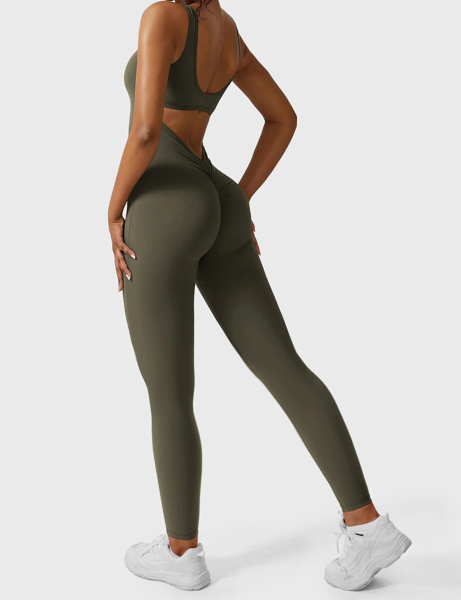 Yeoreo Lizvette V-Back Skinny Jumpsuit - Image 60