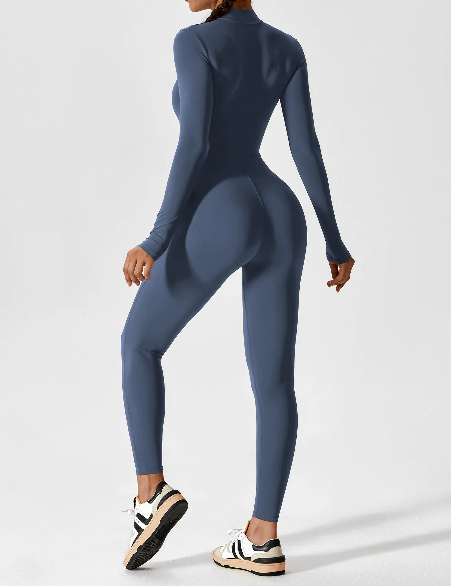 Yeoreo Long Sleeve Zipper Jumpsuit - Image 26
