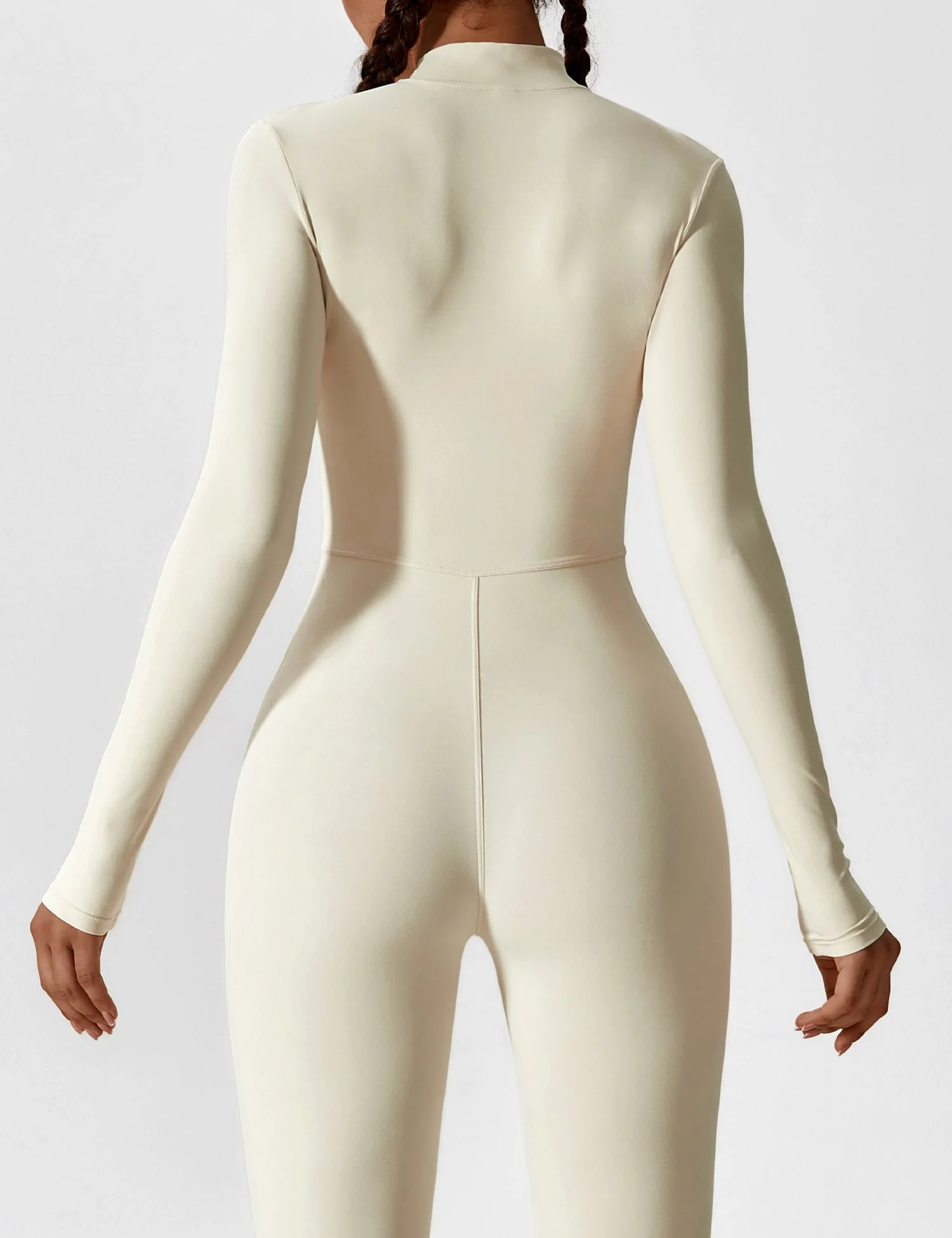 Yeoreo Long Sleeve Zipper Jumpsuit - Image 47