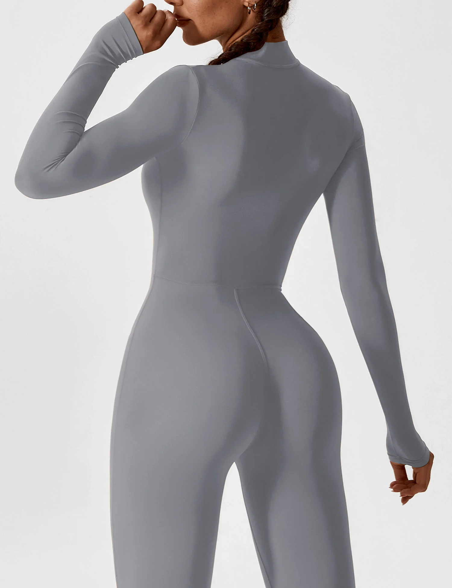 Yeoreo Long Sleeve Zipper Jumpsuit - Image 77