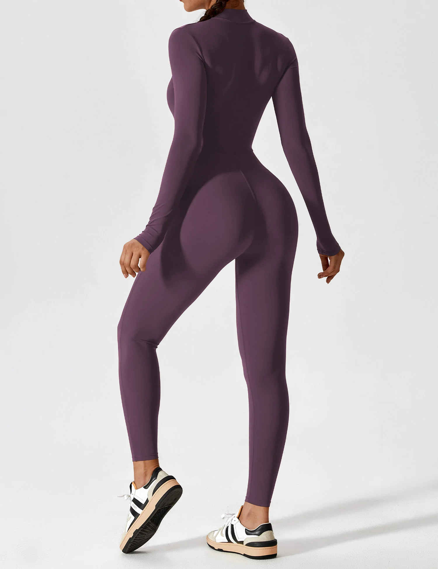 Yeoreo Long Sleeve Zipper Jumpsuit - Image 98