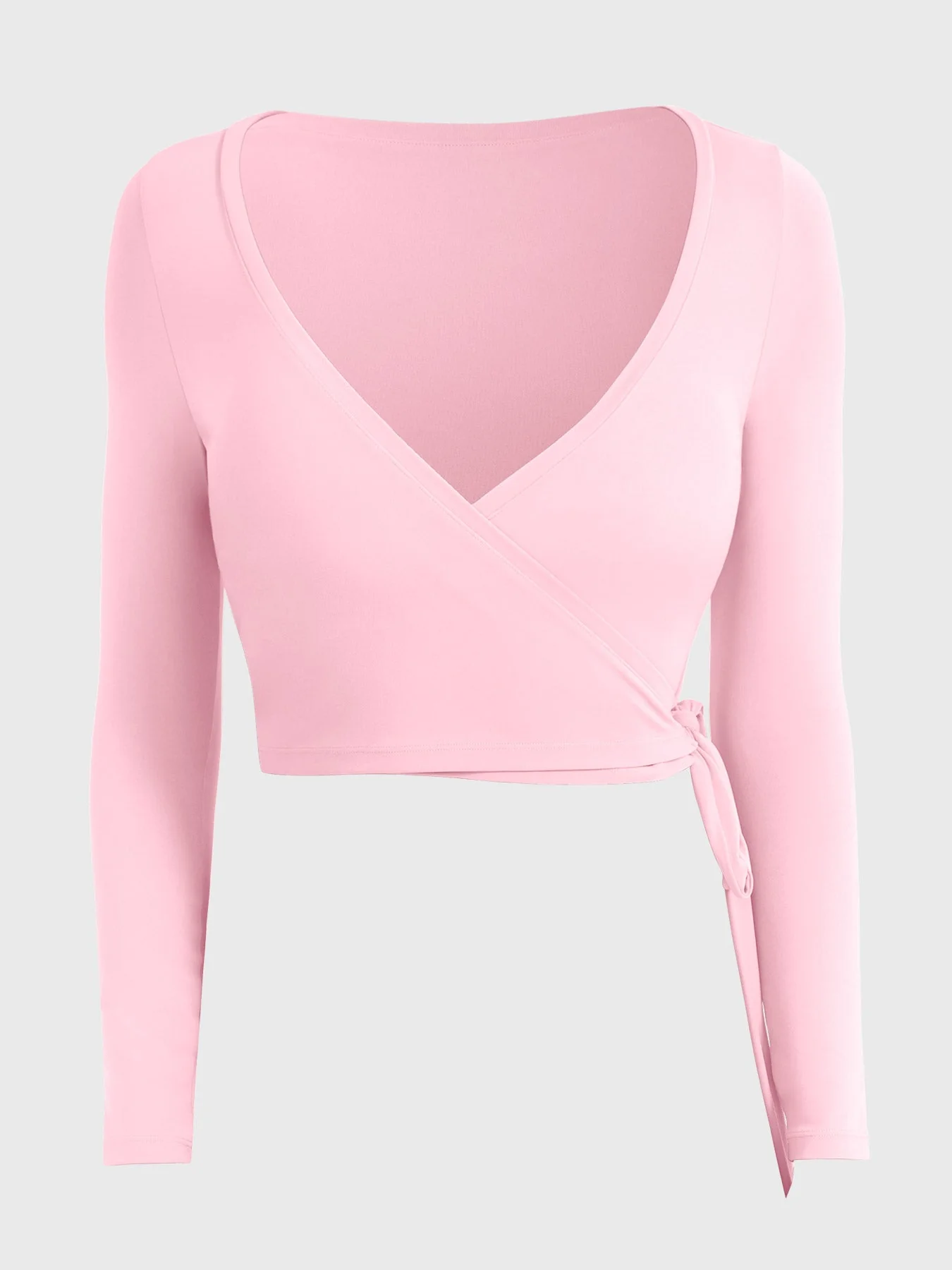 Yeoreo Michelie Long Sleeve Ballet Wrap Top - Image 11