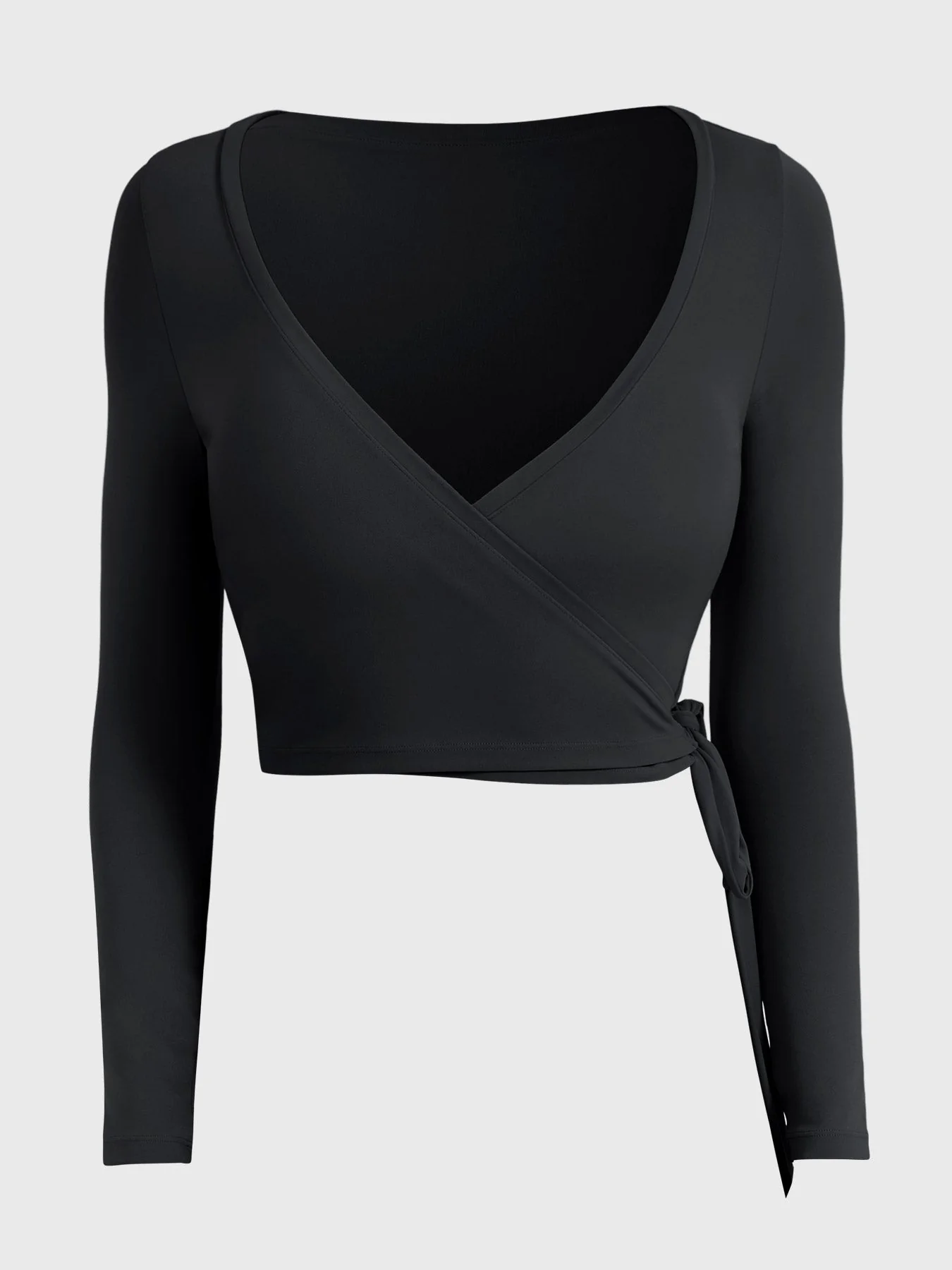 Yeoreo Michelie Long Sleeve Ballet Wrap Top - Image 17