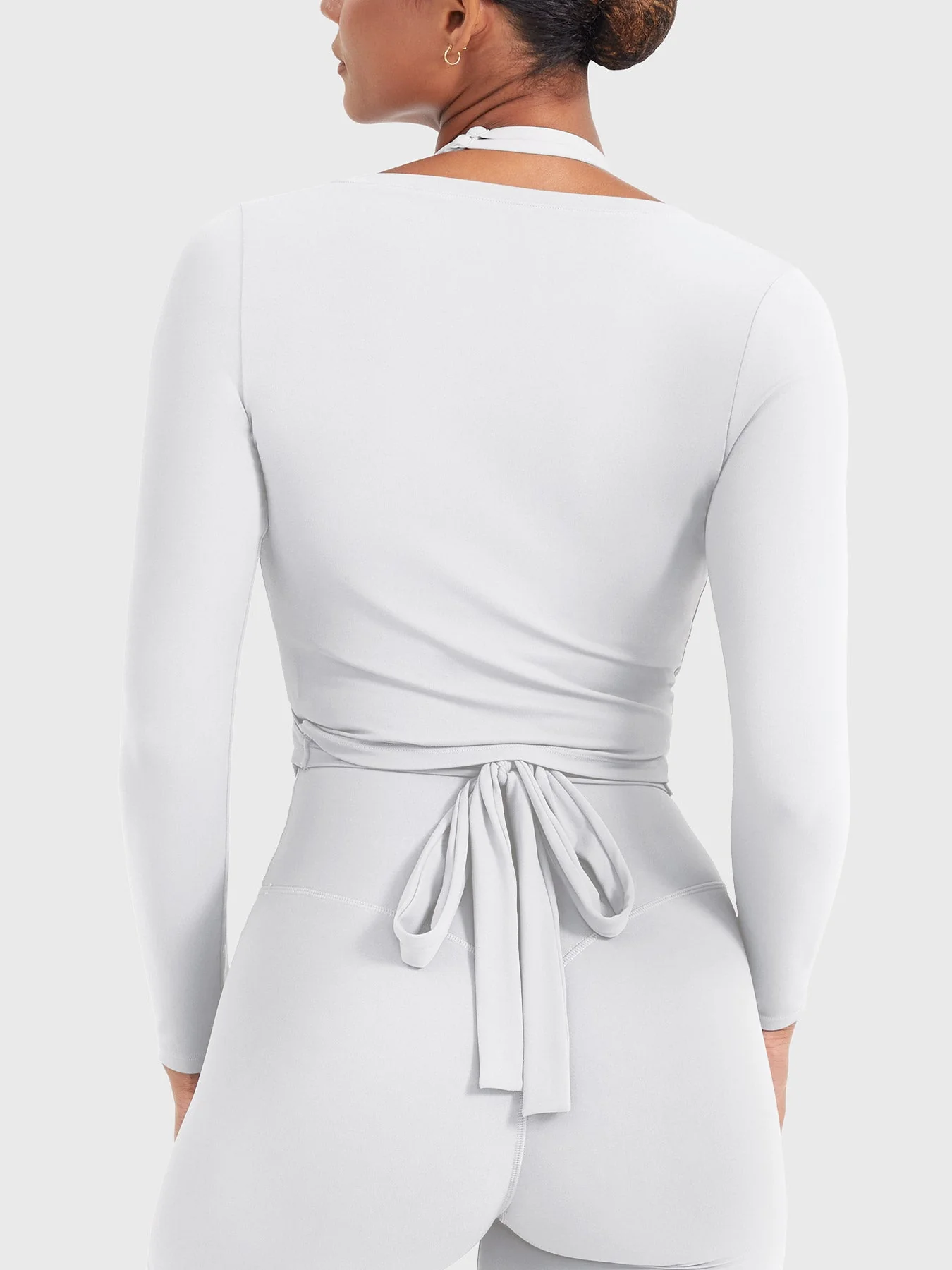 Yeoreo Michelie Long Sleeve Ballet Wrap Top - Image 32