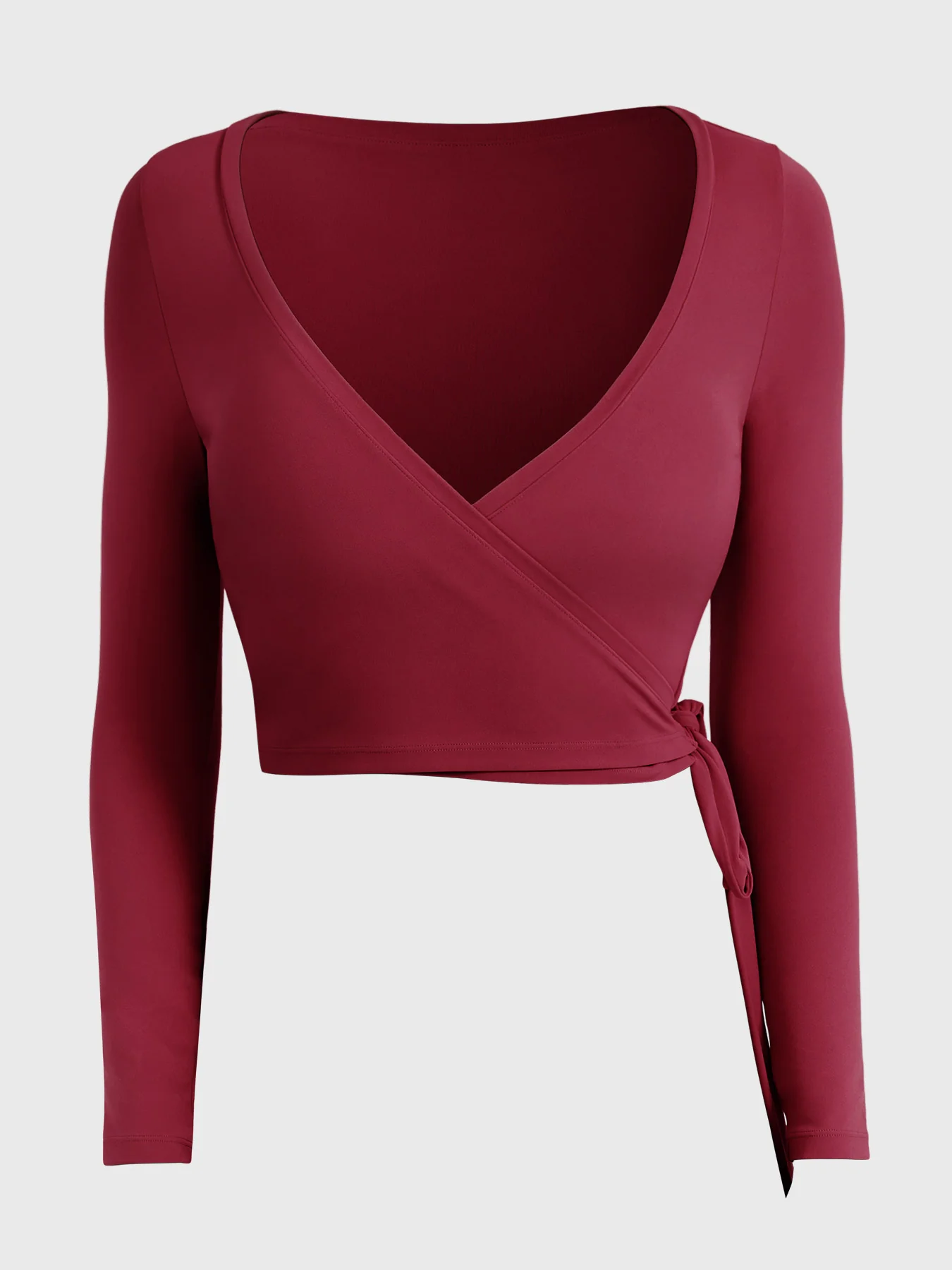 Yeoreo Michelie Long Sleeve Ballet Wrap Top - Image 5