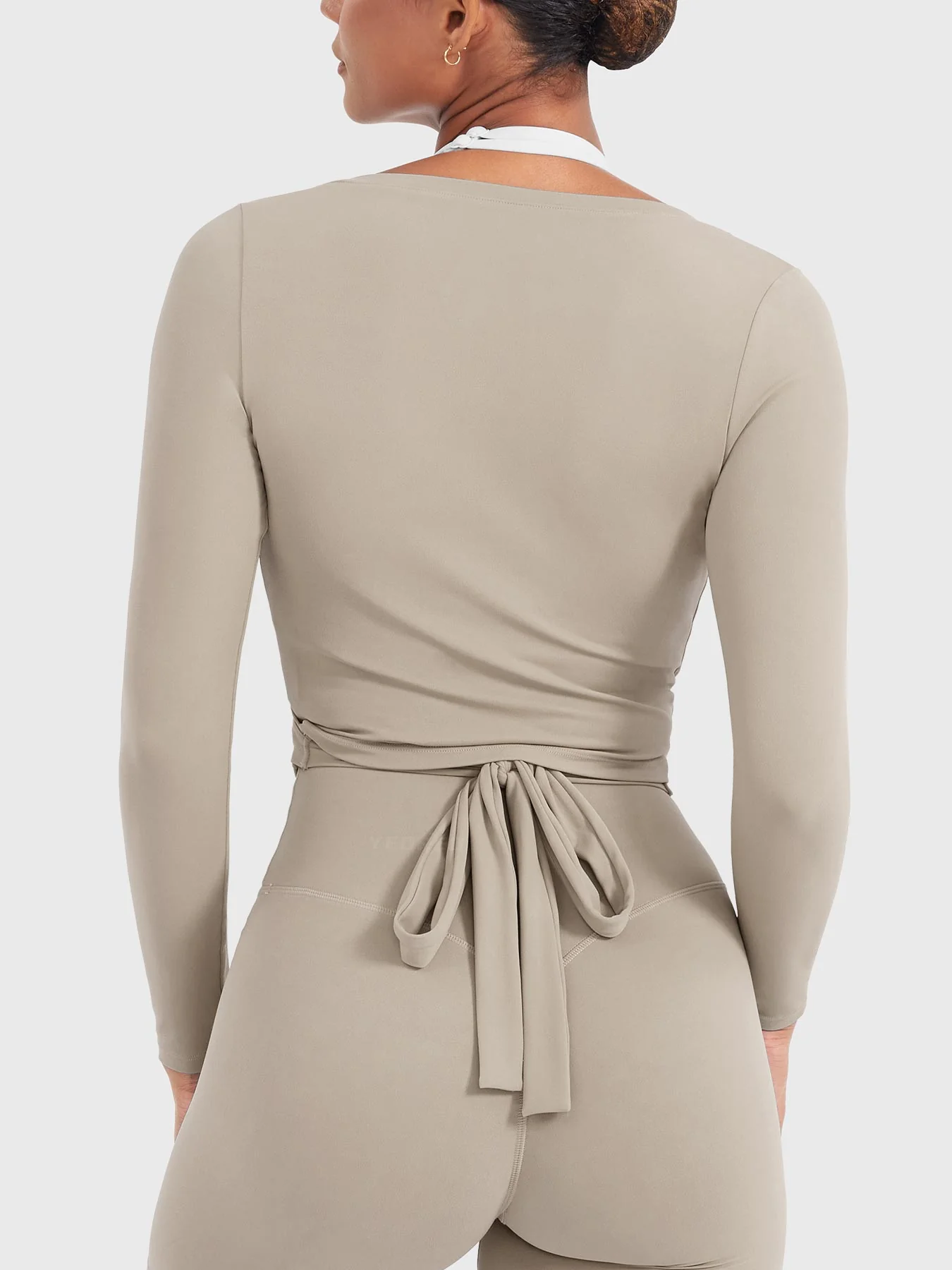 Yeoreo Michelie Long Sleeve Ballet Wrap Top - Image 50