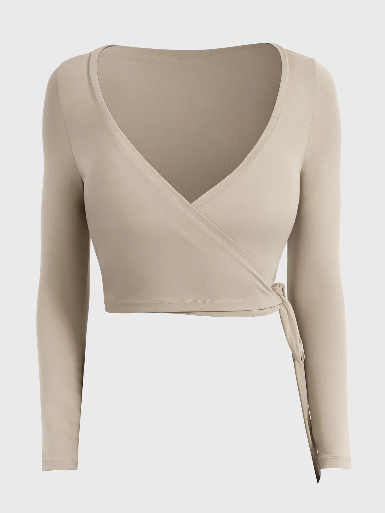 Yeoreo Michelie Long Sleeve Ballet Wrap Top - Image 53
