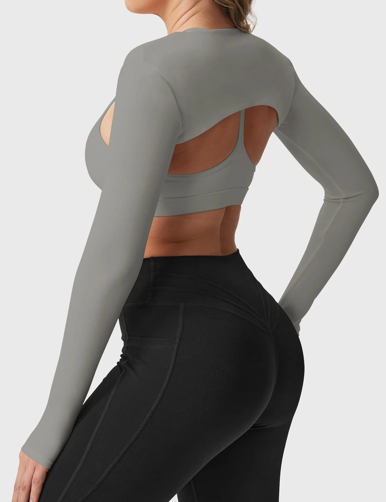 Yeoreo Mini Long Sleeve Bolero Shrug - Image 20